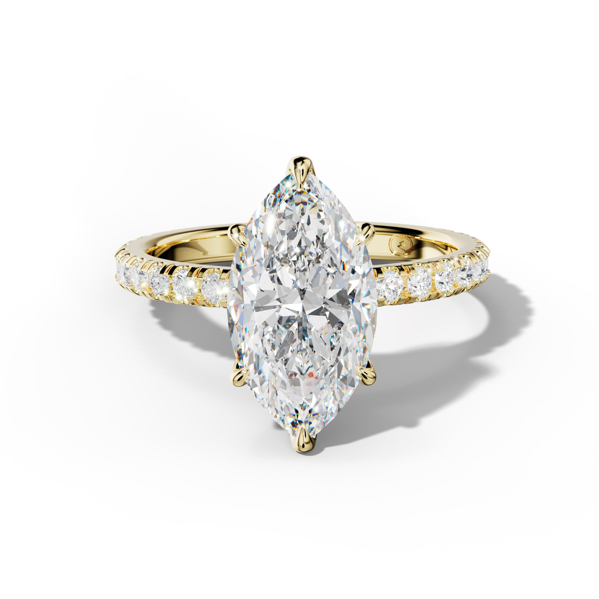 Claire Marquise Cut Engagement Ring