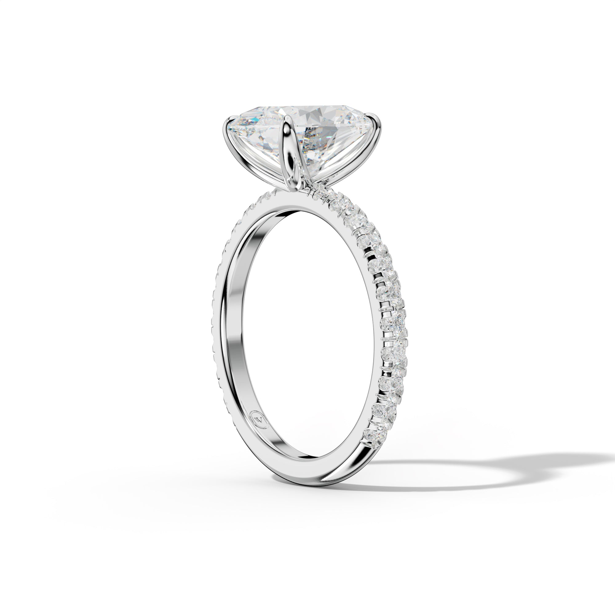 Claire Oval Diamond Engagement Ring