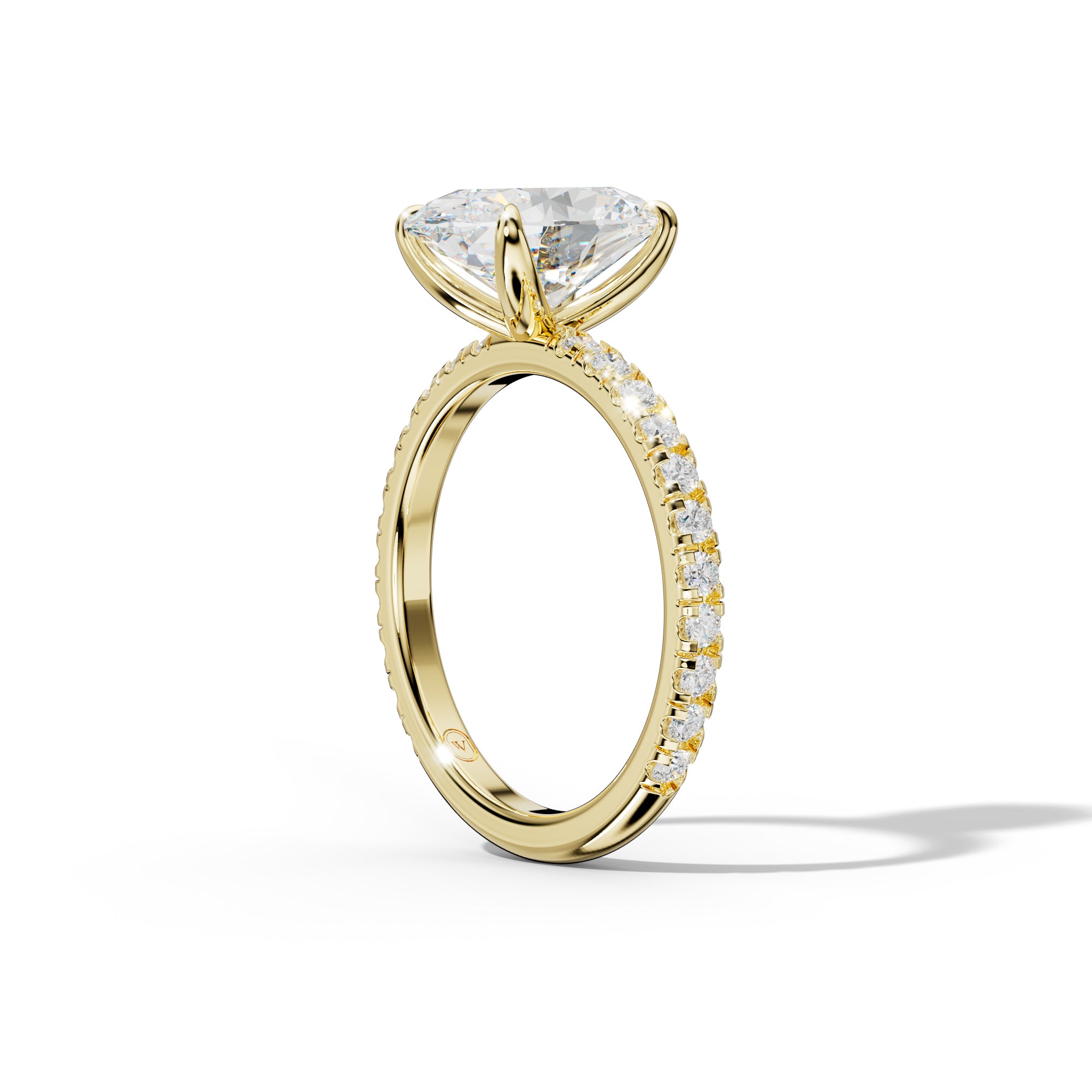 Claire Oval Diamond Engagement Ring