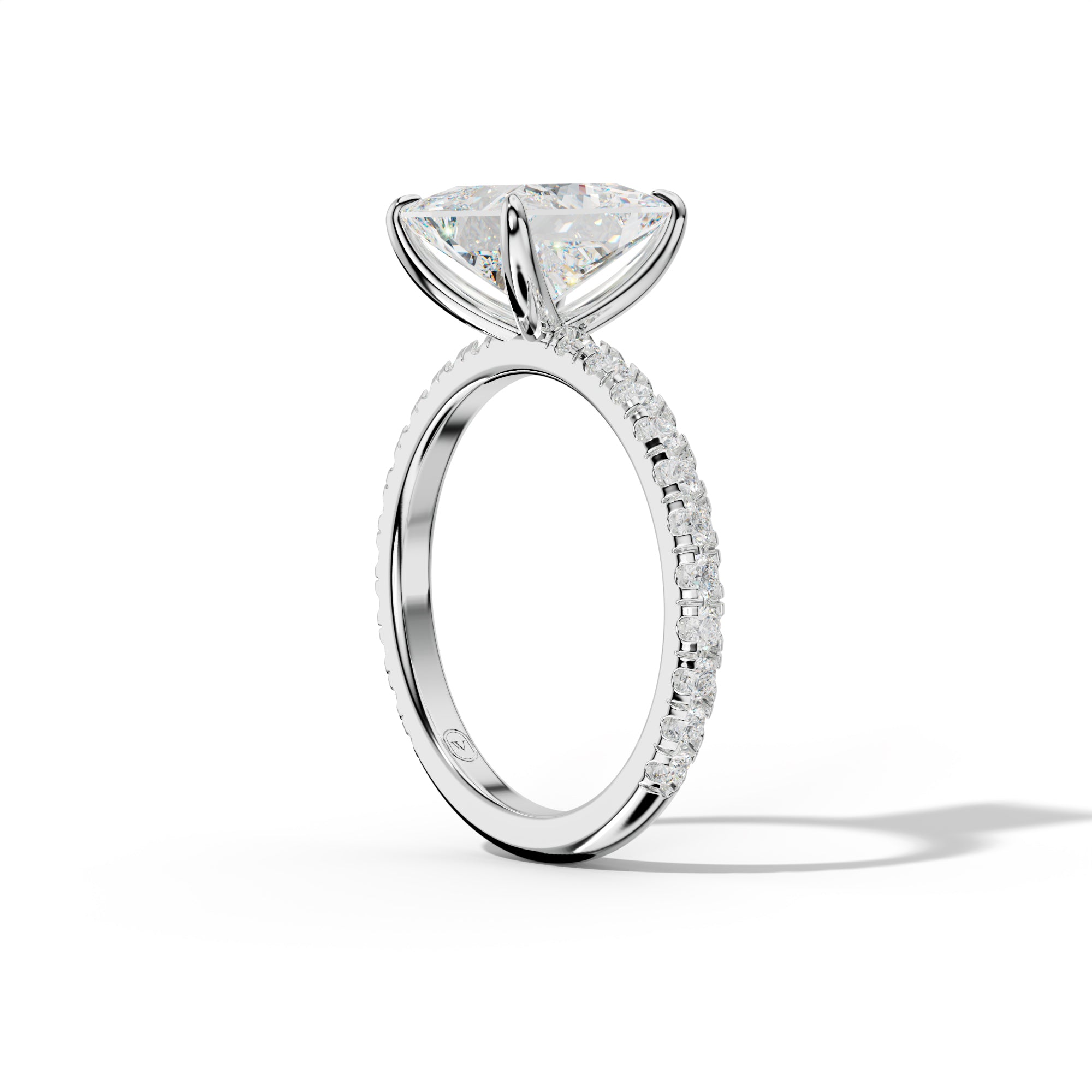 Claire Princess Cut Engagement Ring