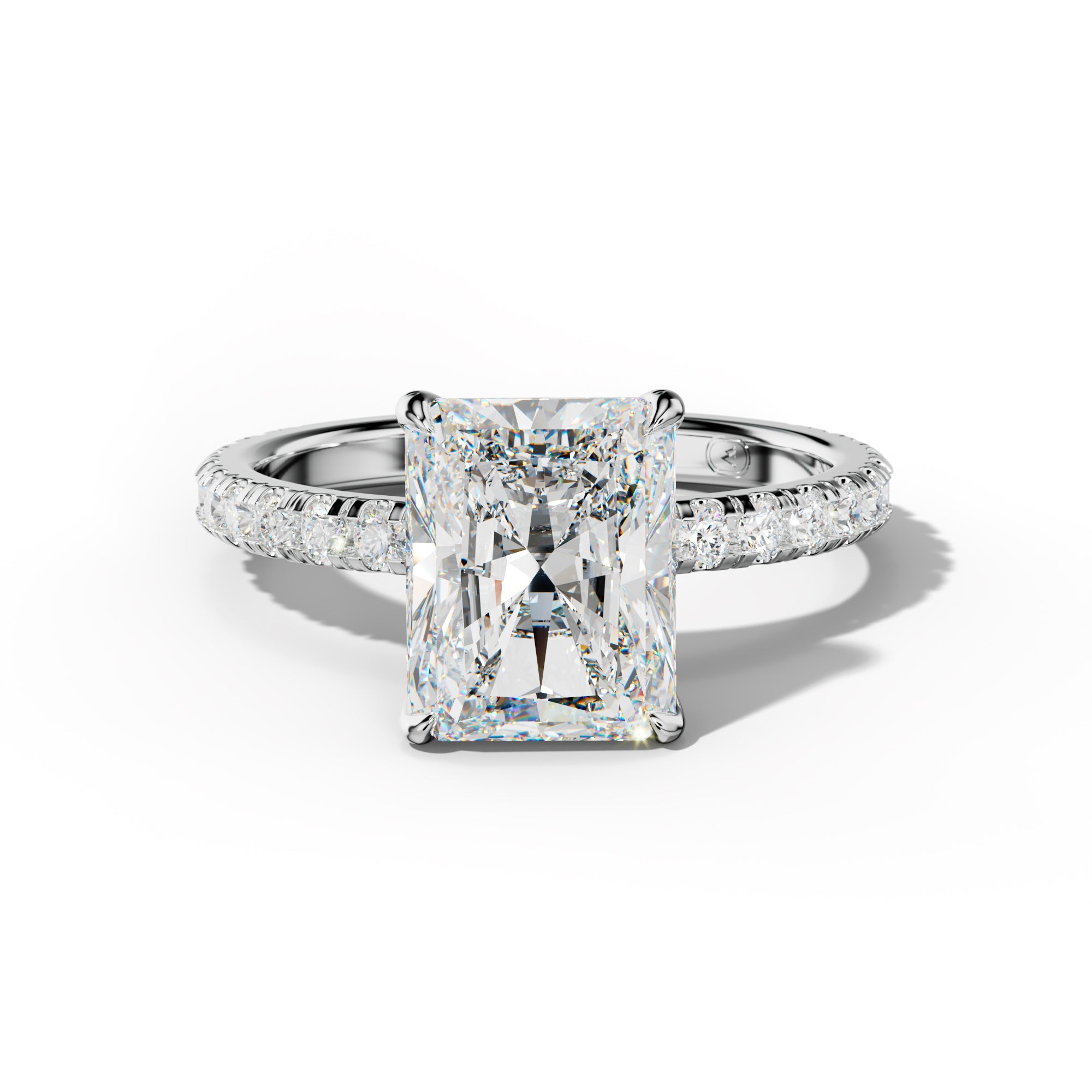 Claire Radiant Cut Engagement Ring