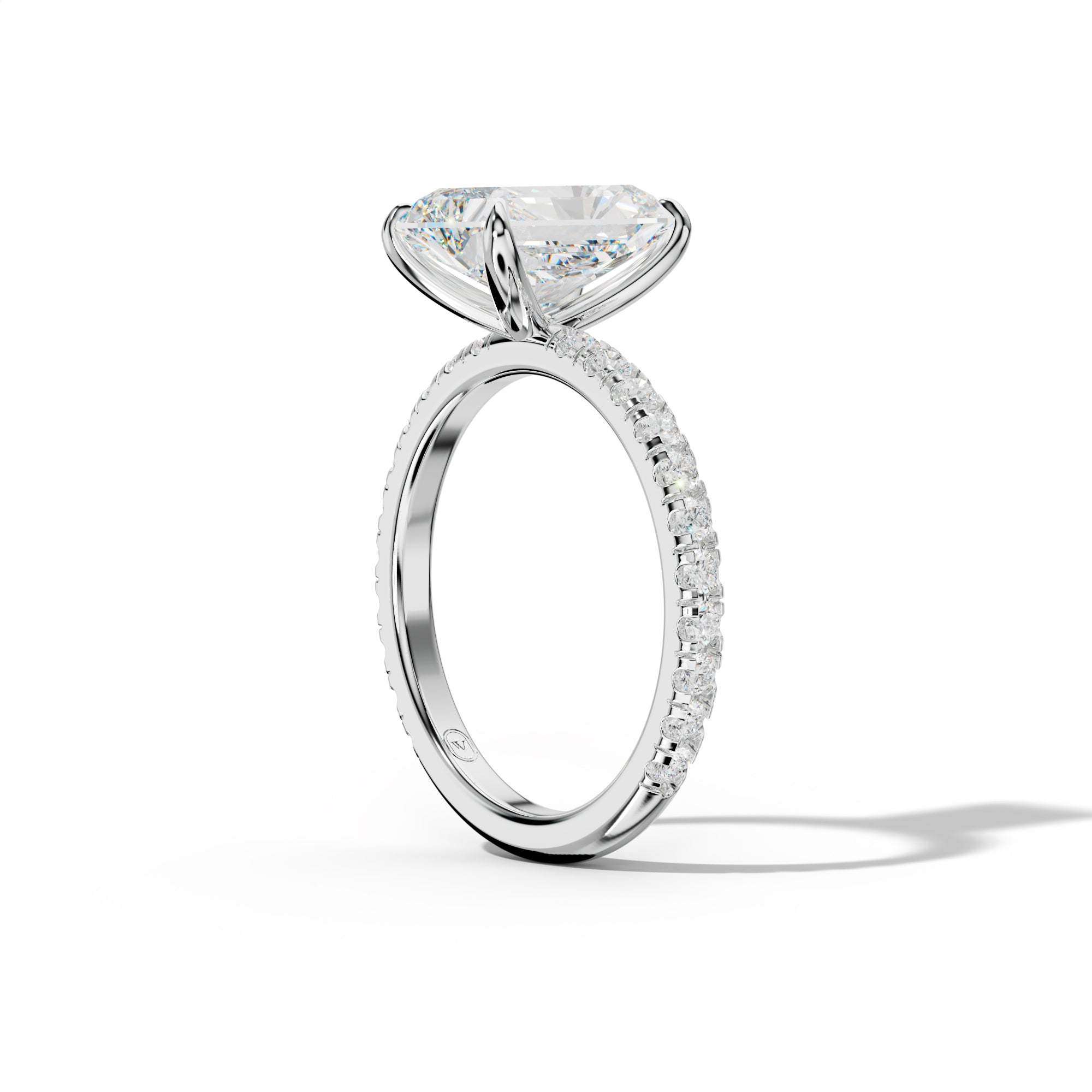 Claire Radiant Cut Engagement Ring