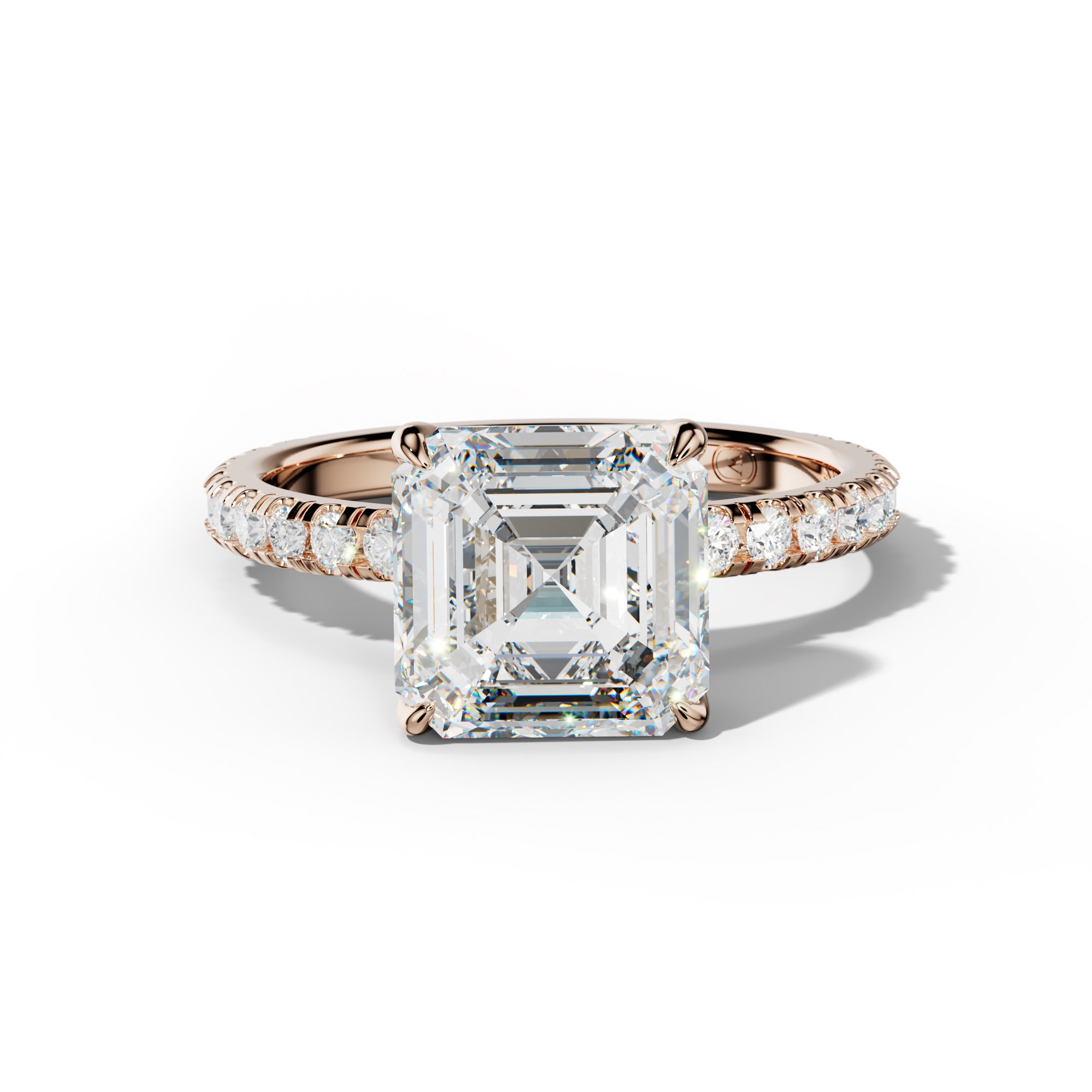 Claire Asscher Cut Engagement Ring