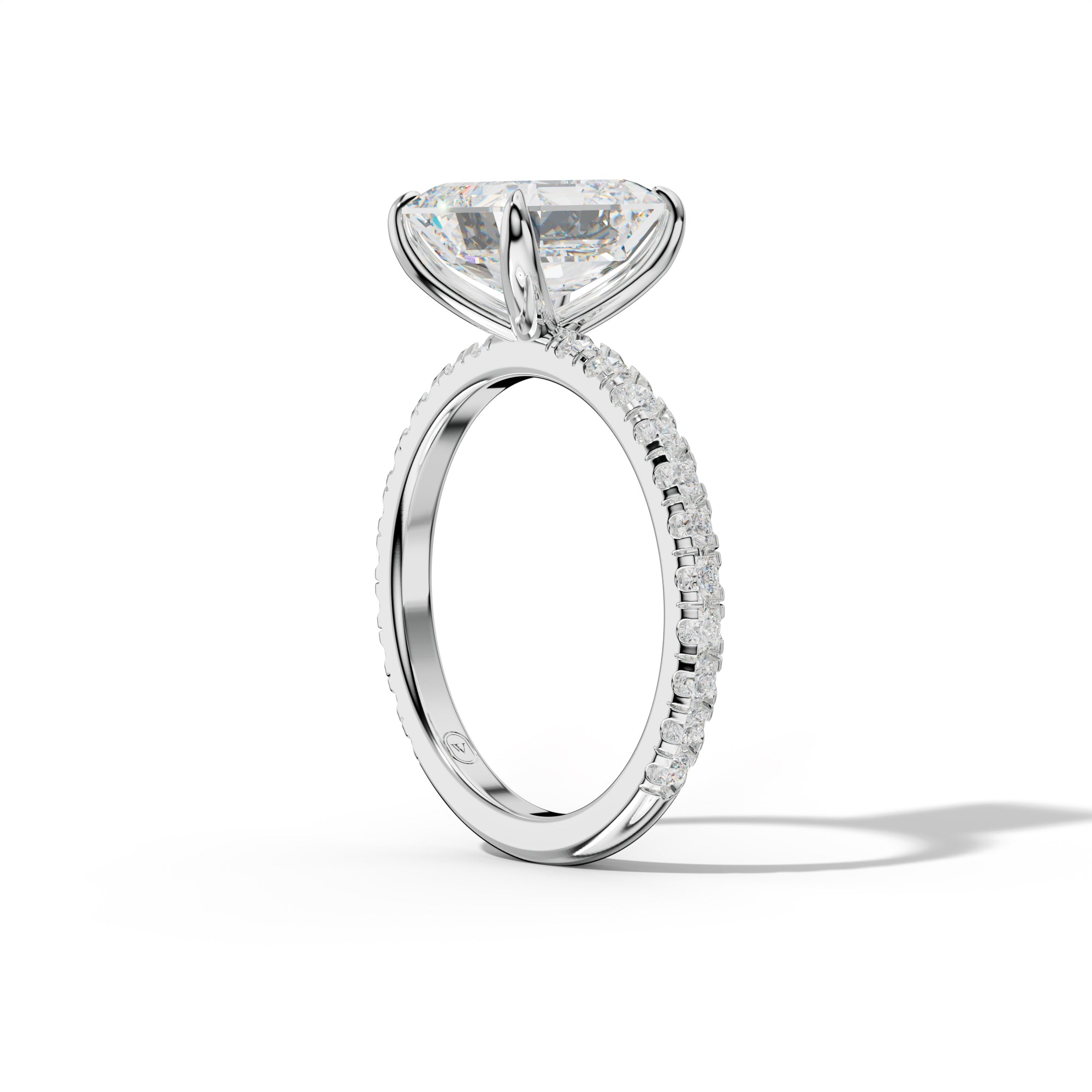 Claire Asscher Cut Engagement Ring