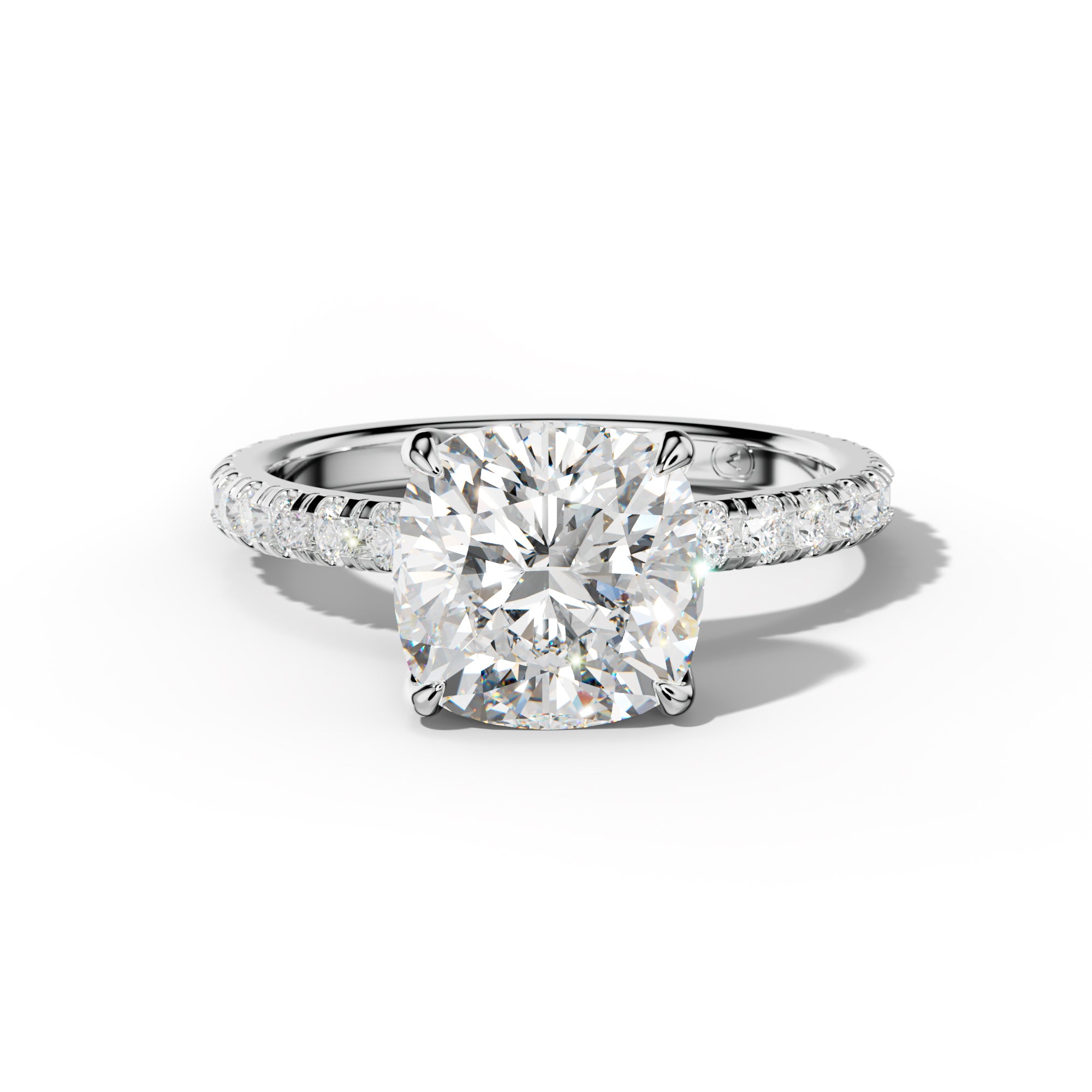 Claire Cushion Cut Engagement Ring