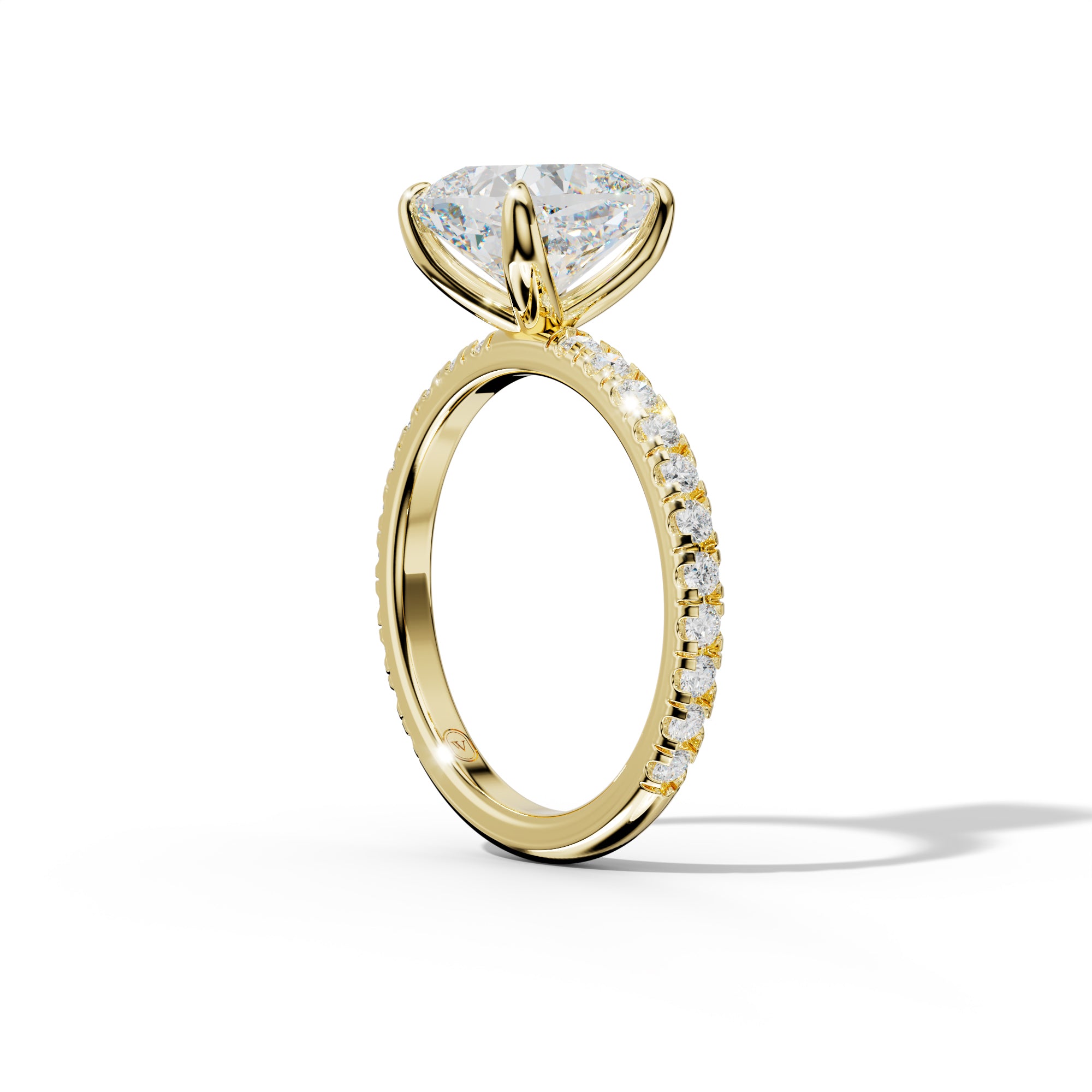 Claire Cushion Cut Engagement Ring