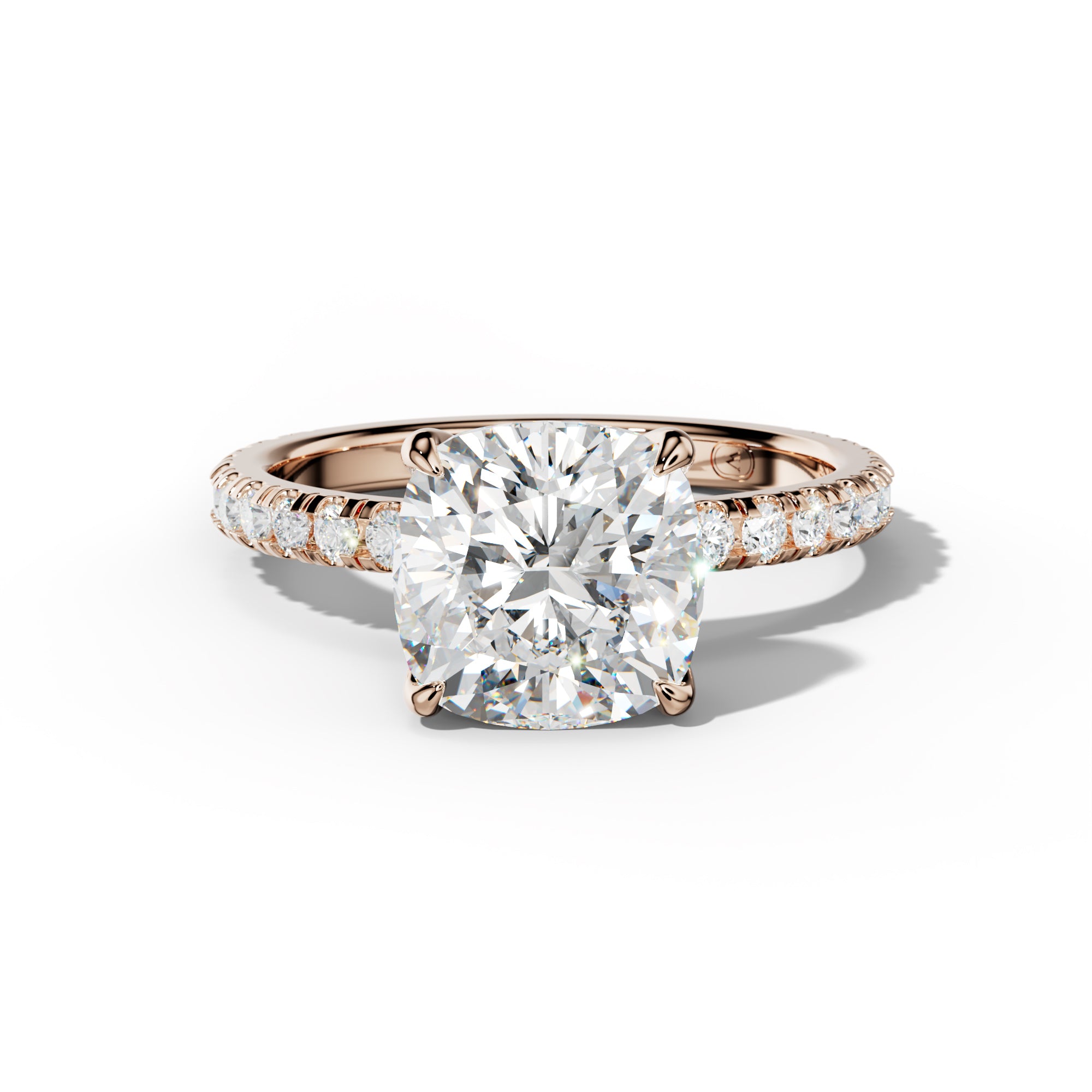 Claire Cushion Cut Engagement Ring