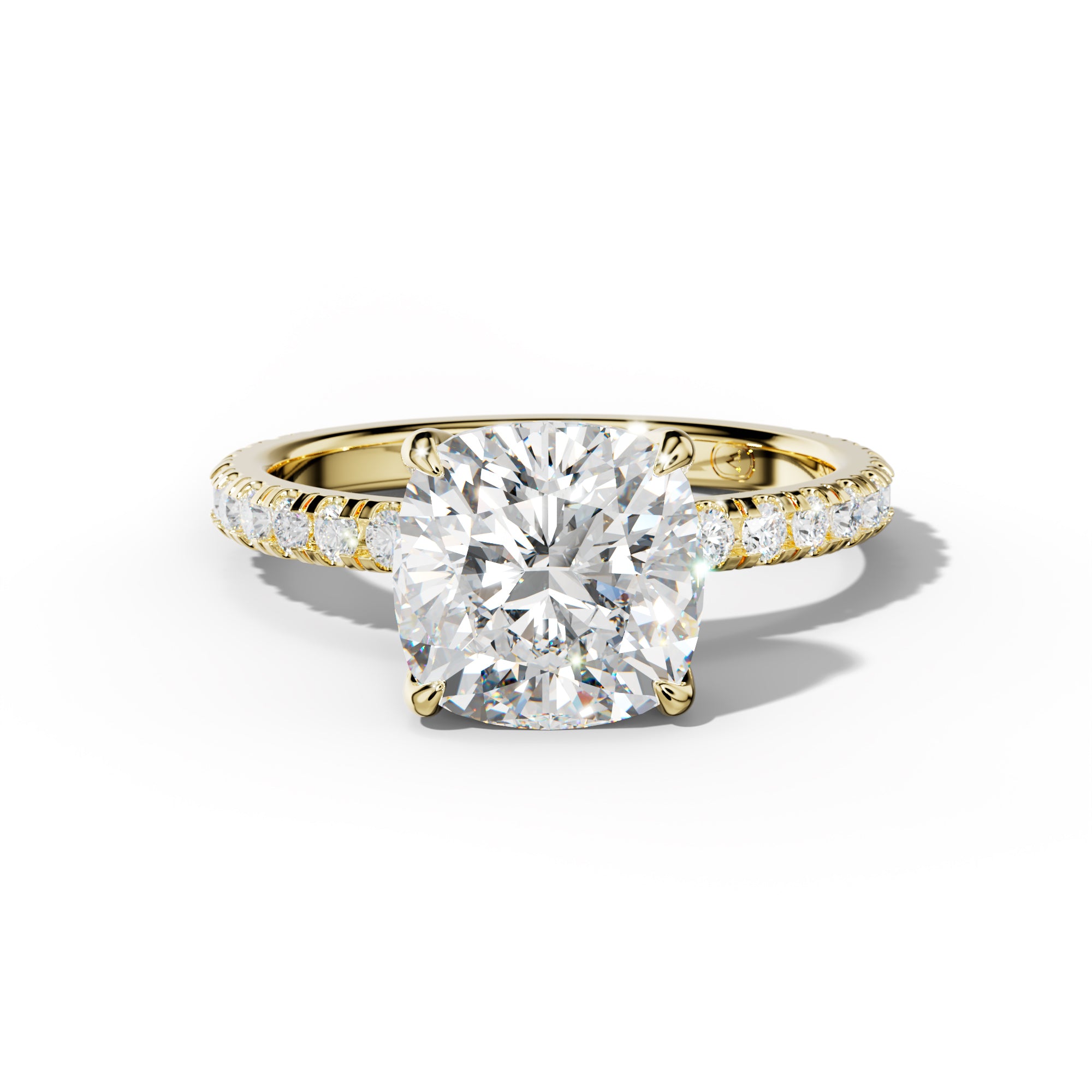 Claire Cushion Cut Engagement Ring