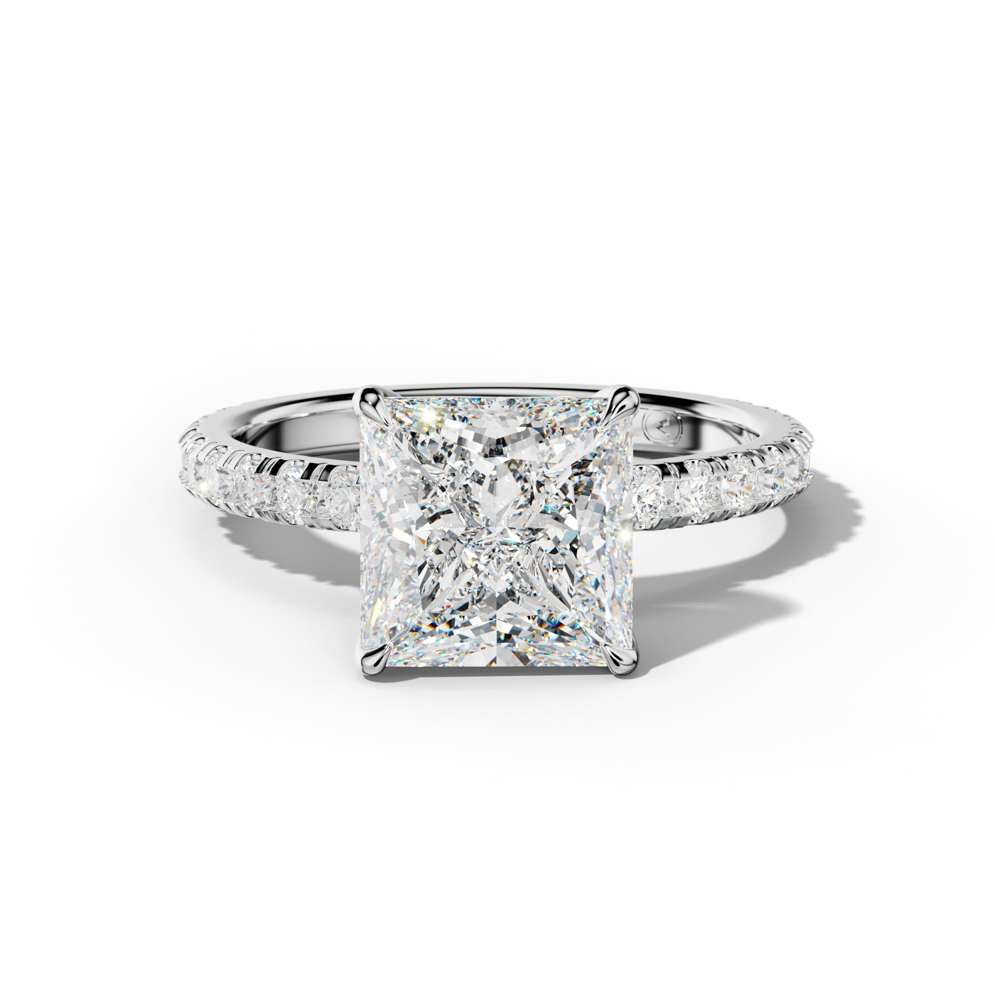 Claire Princess Cut Engagement Ring