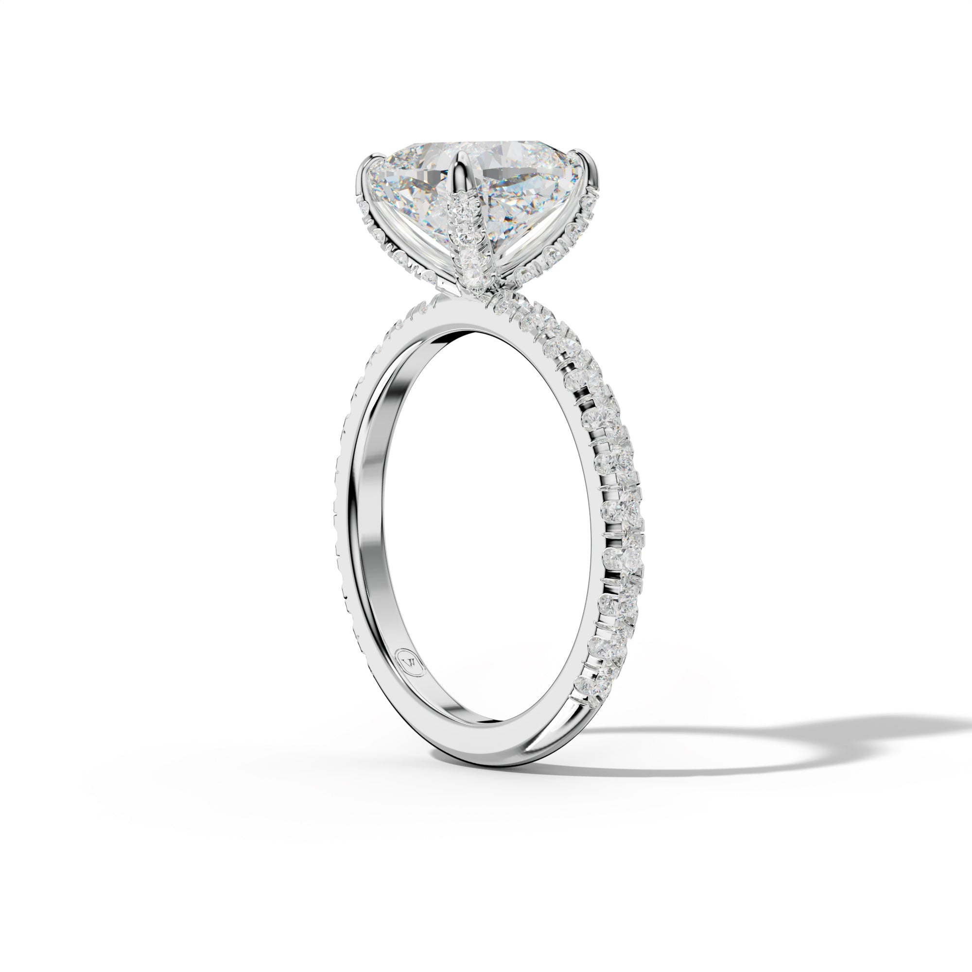 Lucy Cushion Cut Engagement Ring