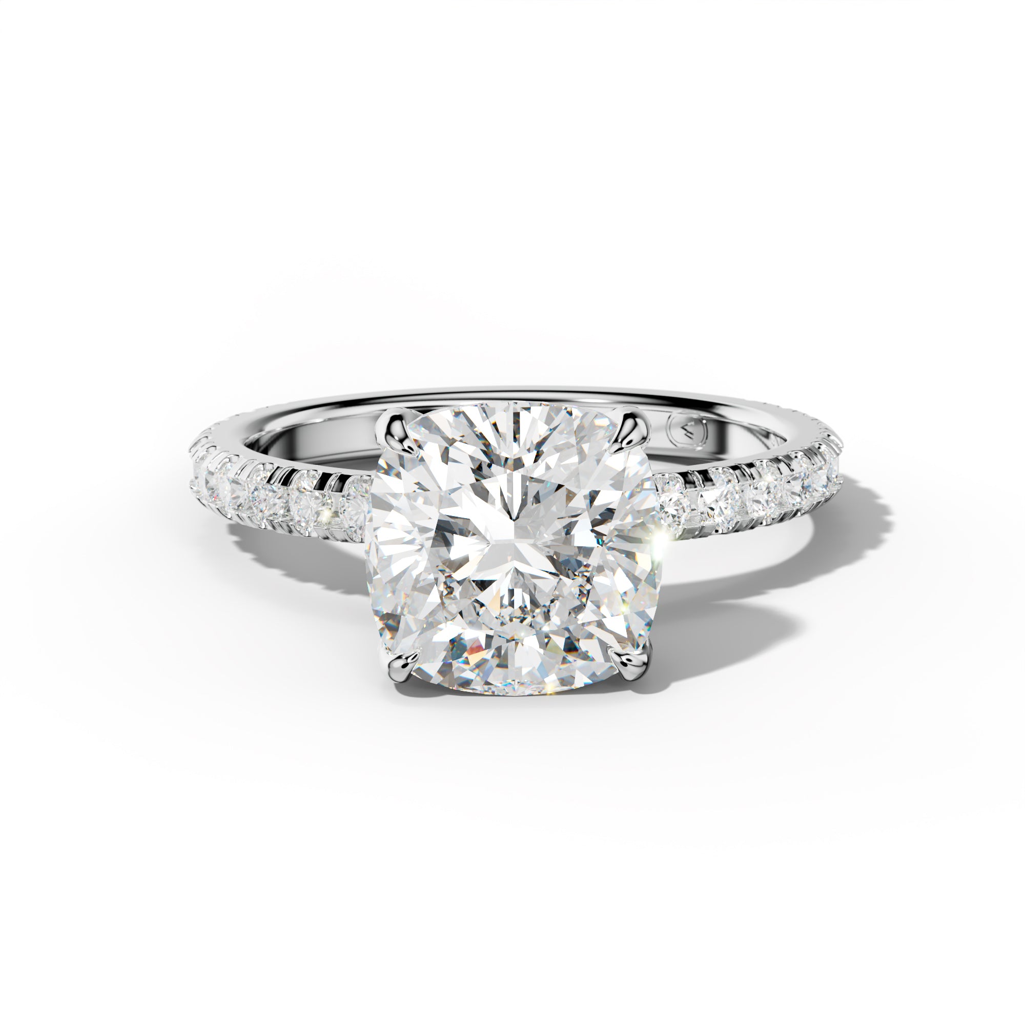 Lucy Cushion Cut Engagement Ring