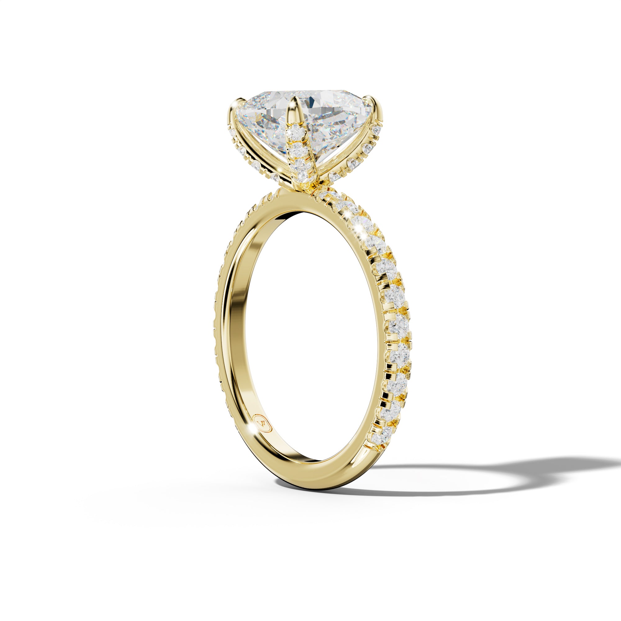 Lucy Cushion Cut Engagement Ring