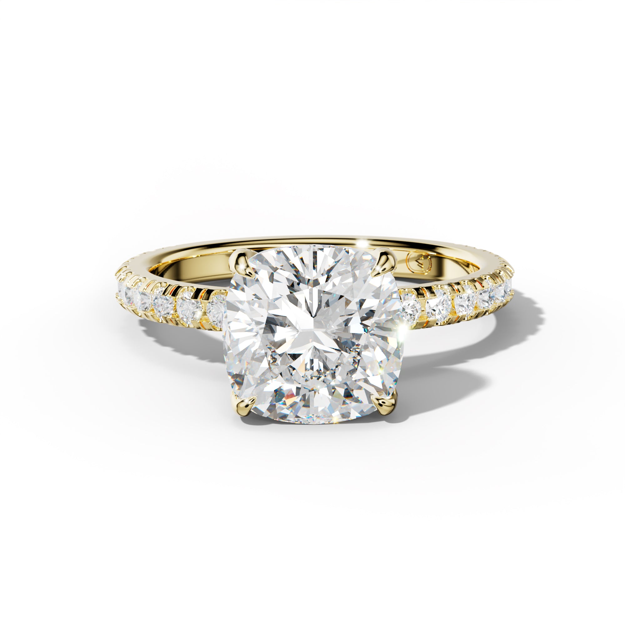 Lucy Cushion Cut Engagement Ring