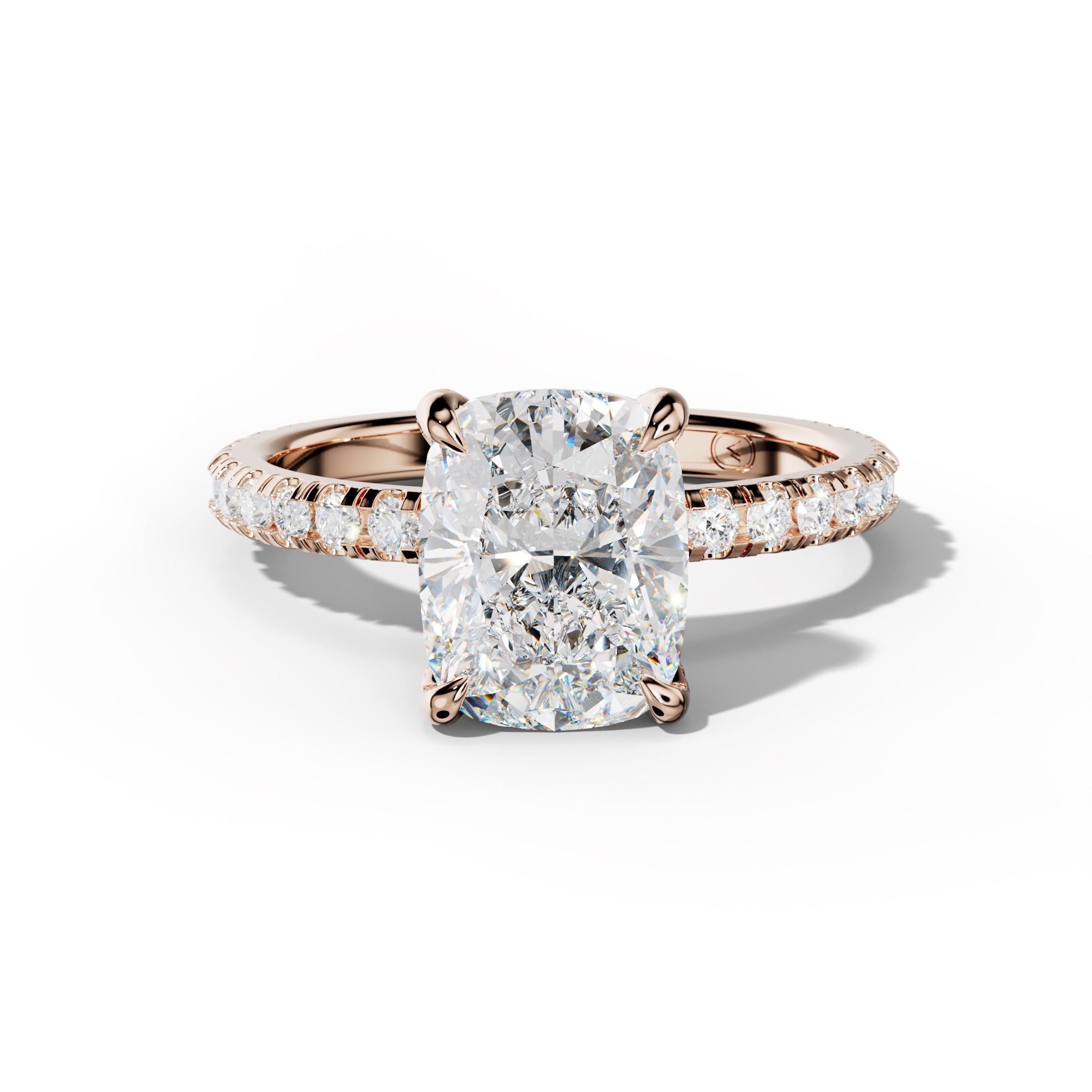 Lucy Elongated Cushion Cut Engagement Ring