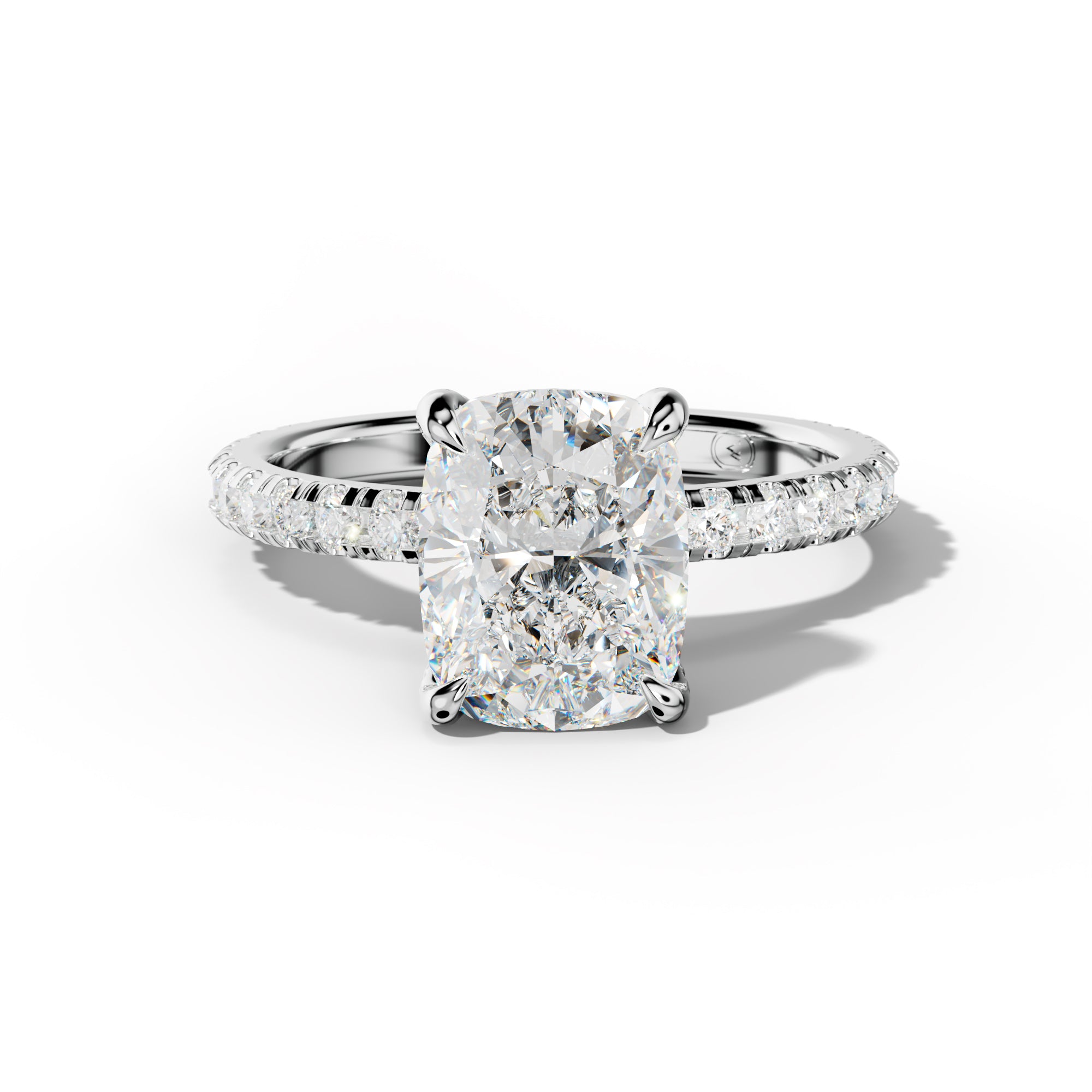 Lucy Elongated Cushion Cut Engagement Ring