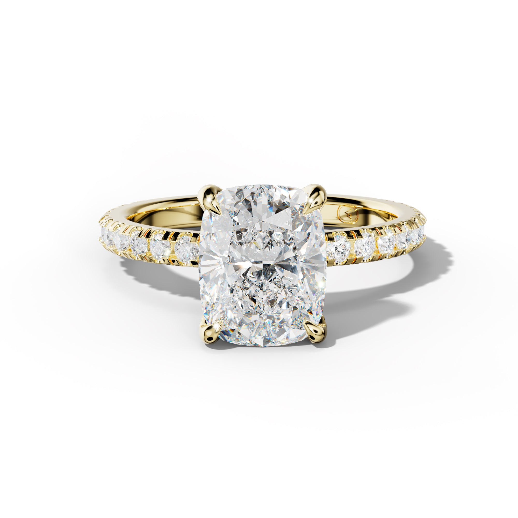 Lucy Elongated Cushion Cut Engagement Ring