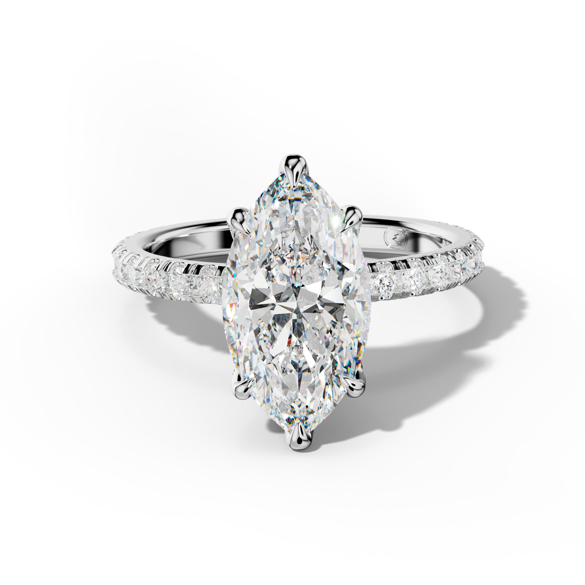 Juliet Marquise Cut Engagement Ring