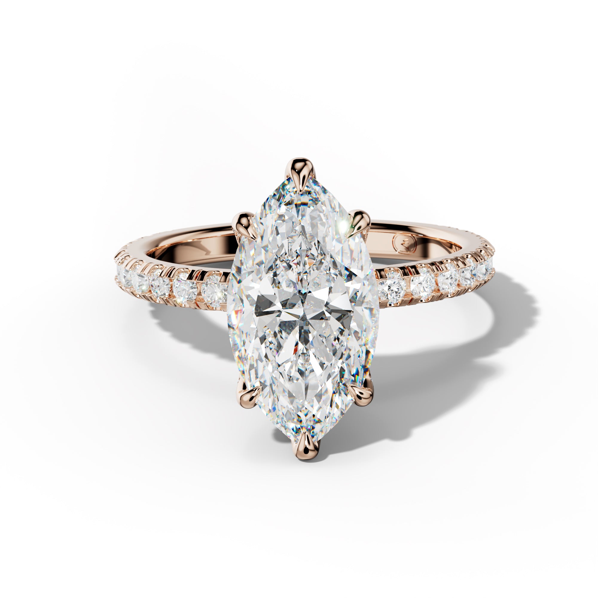 Juliet Marquise Cut Engagement Ring