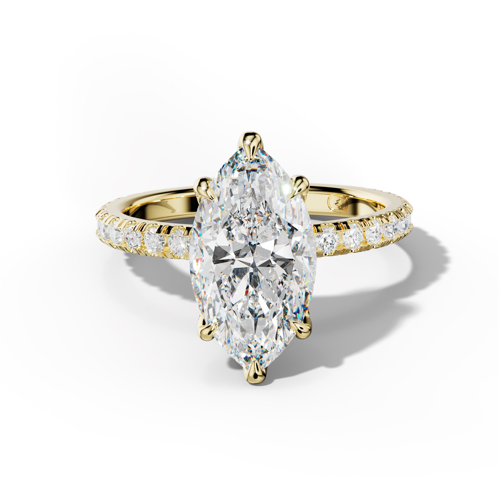 Juliet Marquise Cut Engagement Ring
