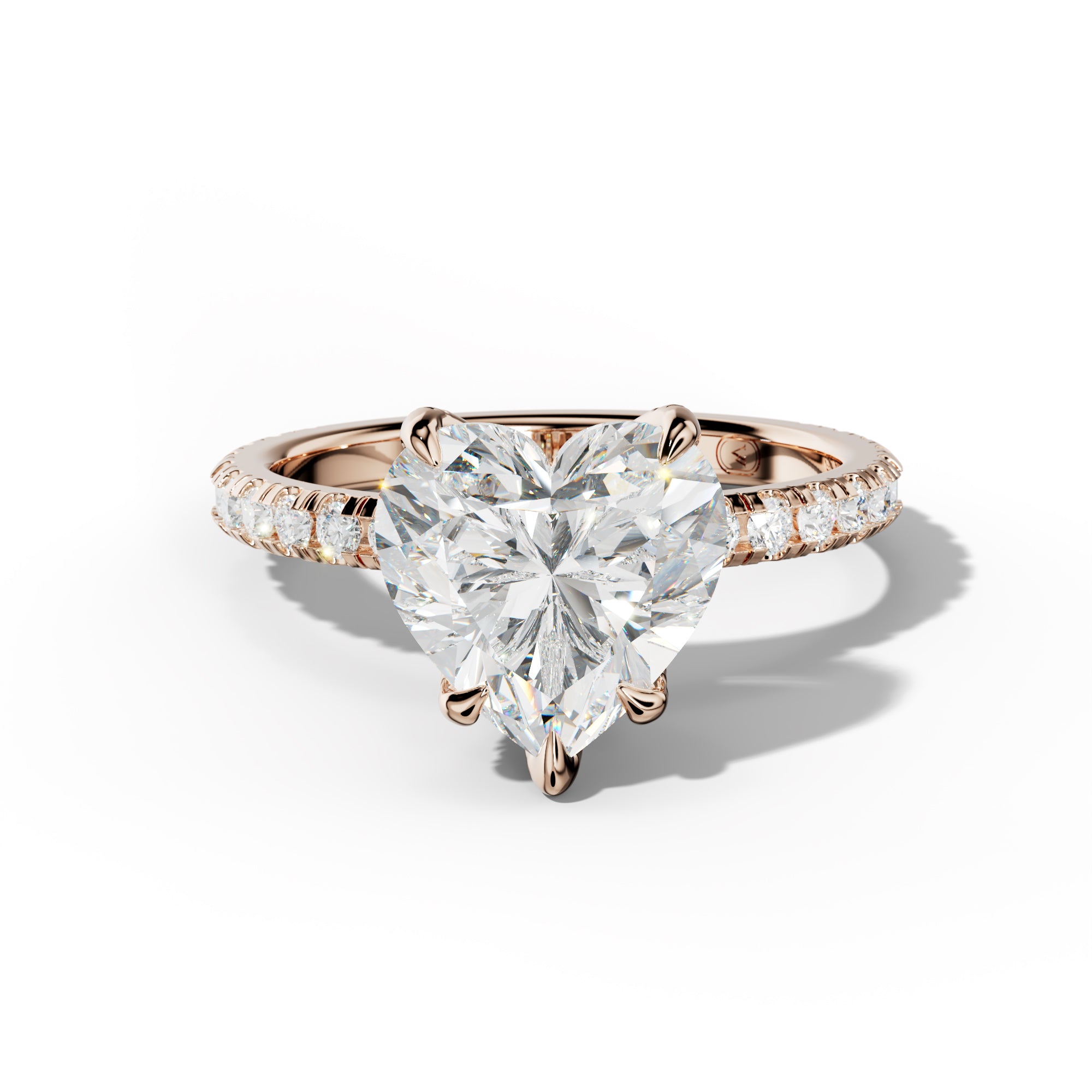 Lucy Heart Cut Engagement Ring