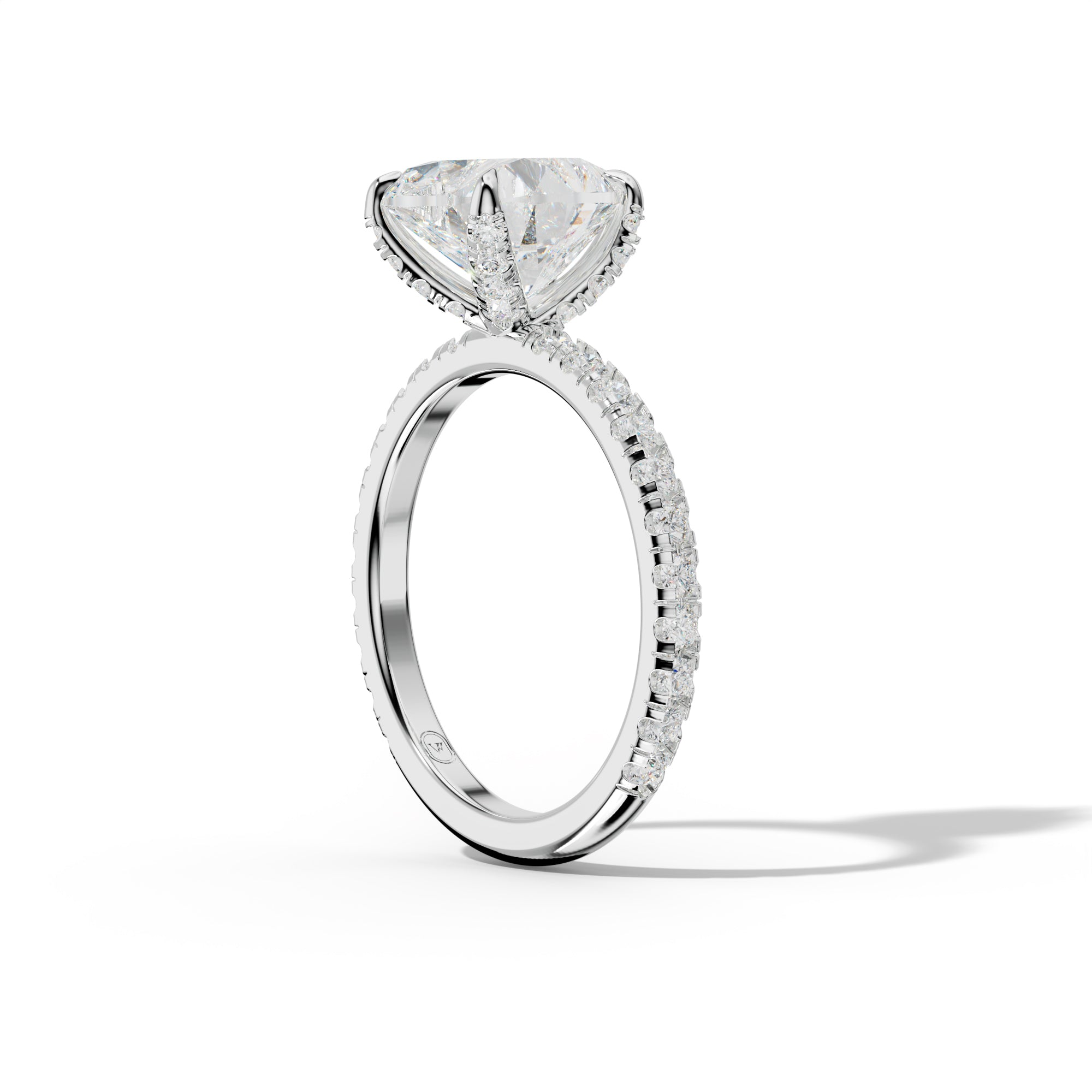 Lucy Heart Cut Engagement Ring