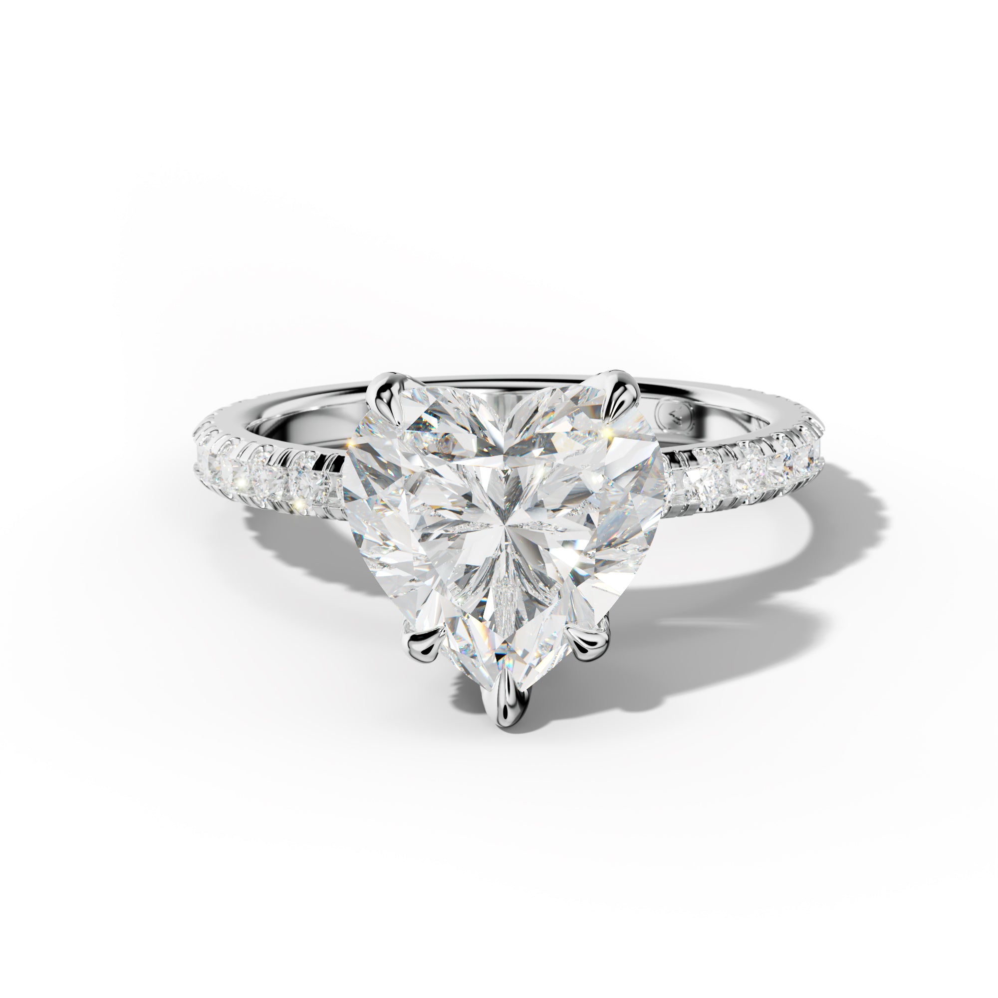 Lucy Heart Cut Engagement Ring