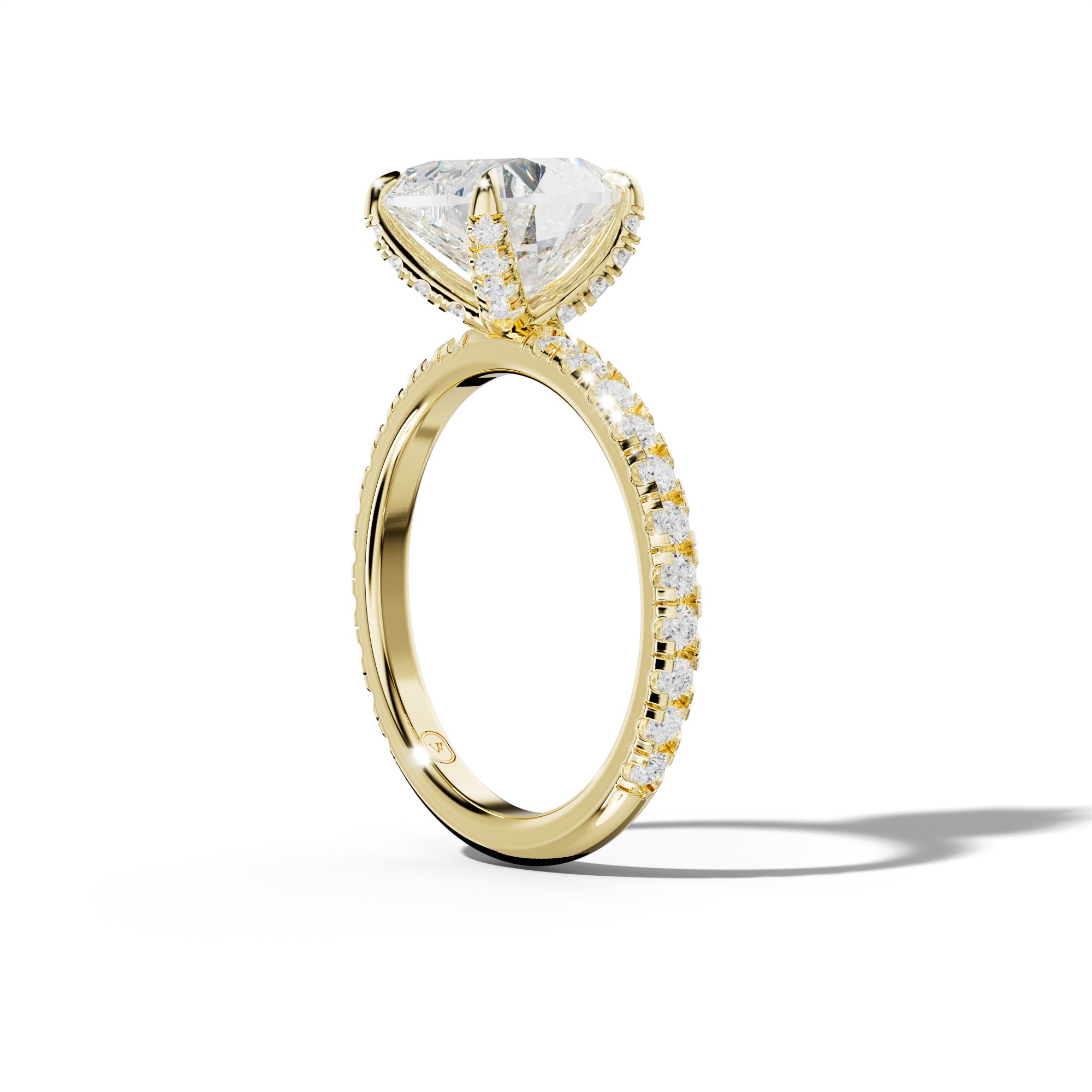 Lucy Heart Cut Engagement Ring