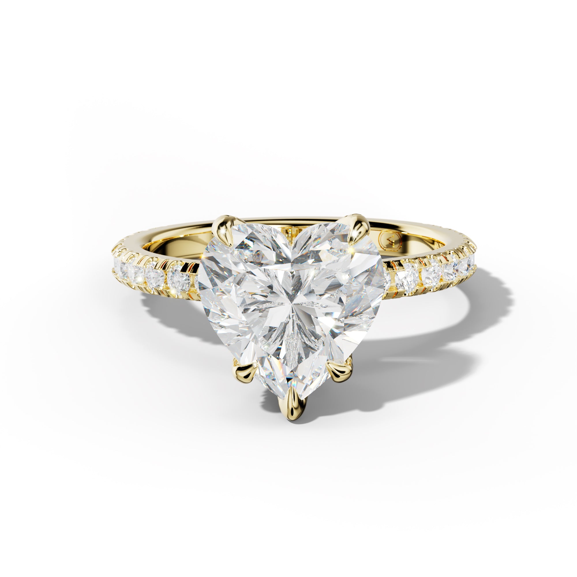 Lucy Heart Cut Engagement Ring