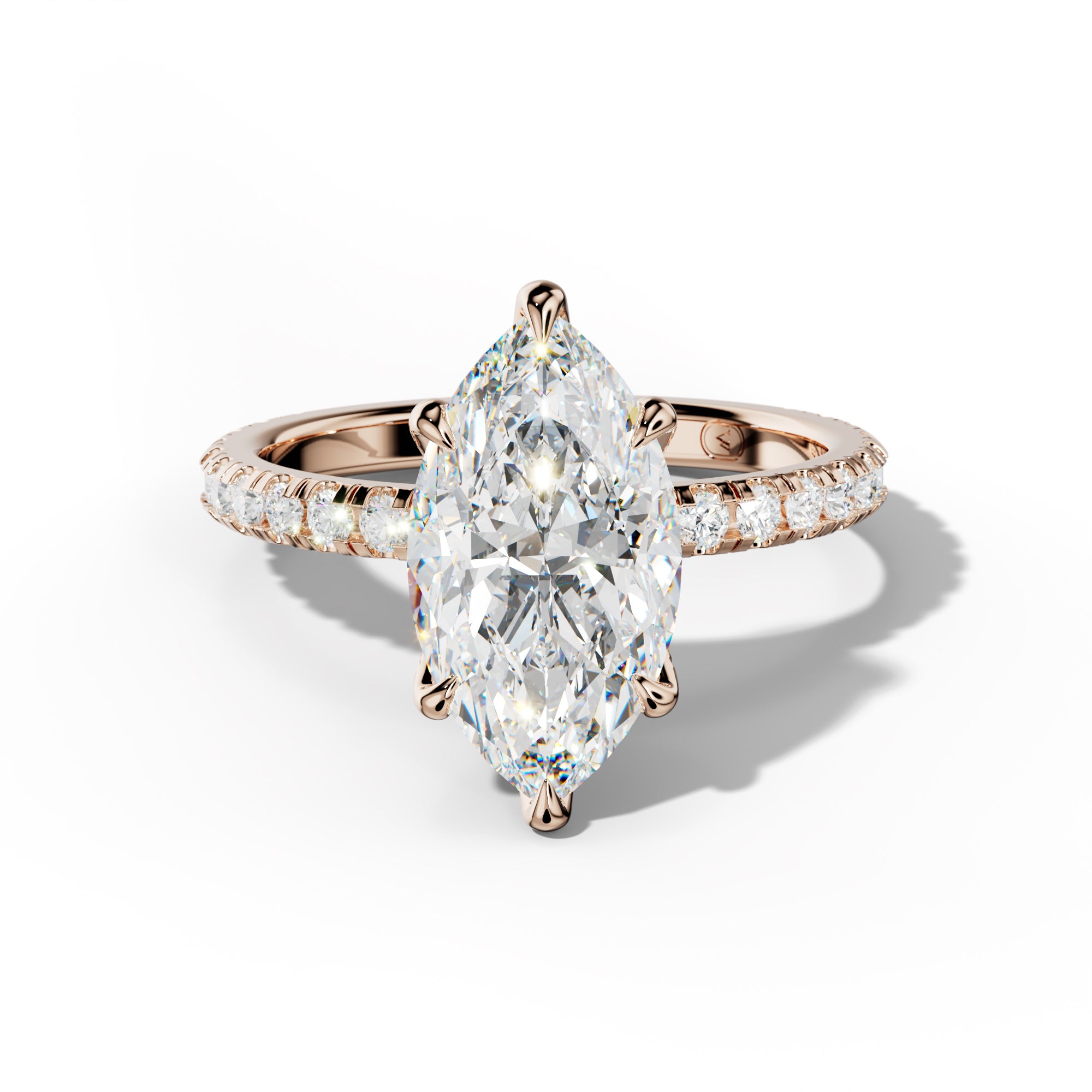Lucy Marquise Cut Engagement Ring