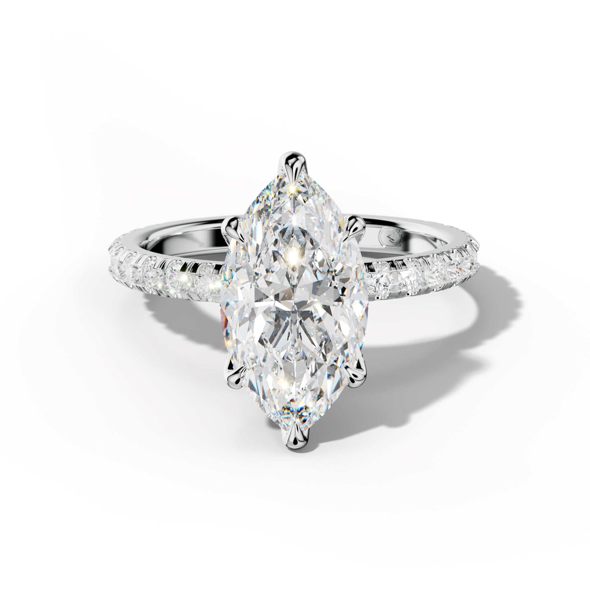 Lucy Marquise Cut Engagement Ring