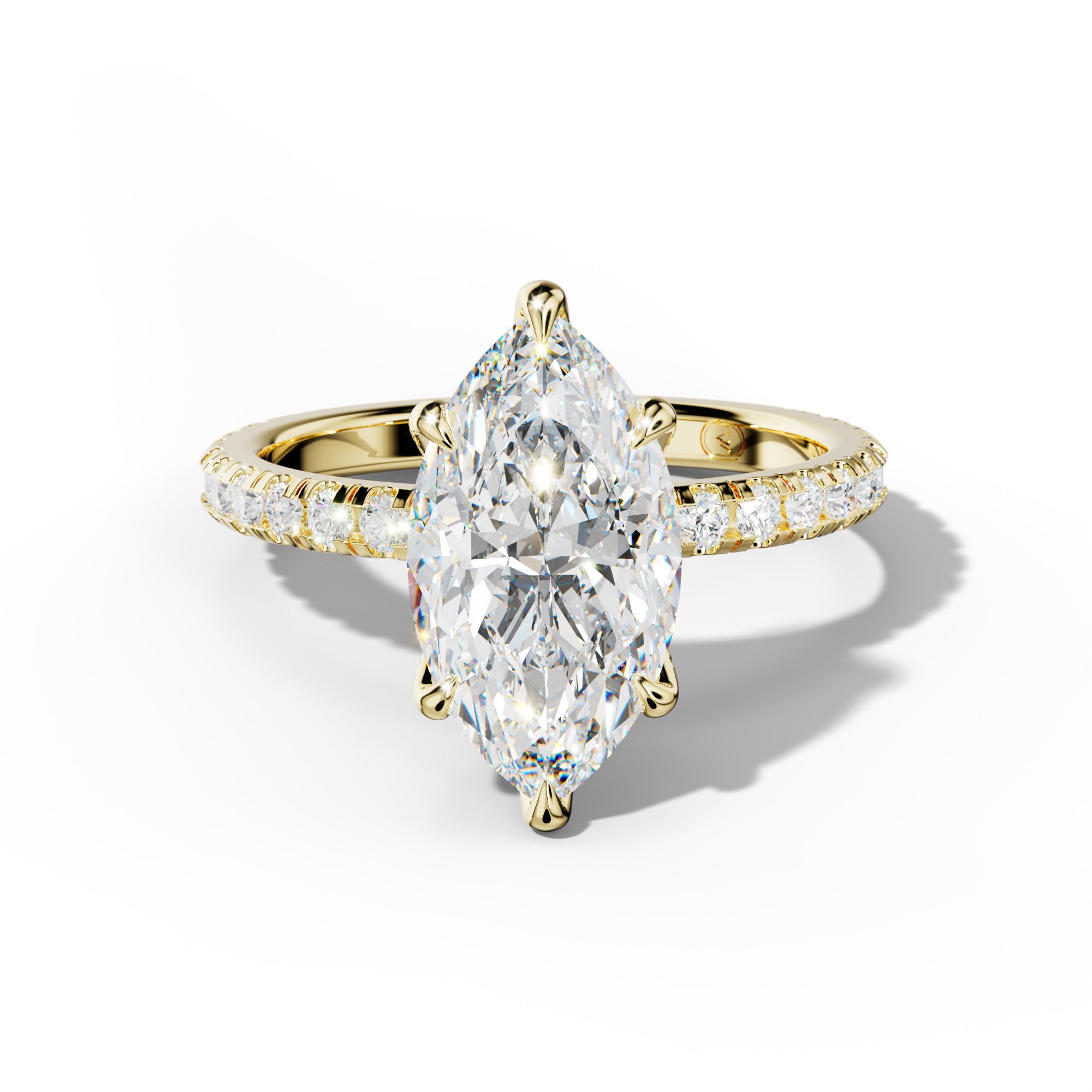 Lucy Marquise Cut Engagement Ring