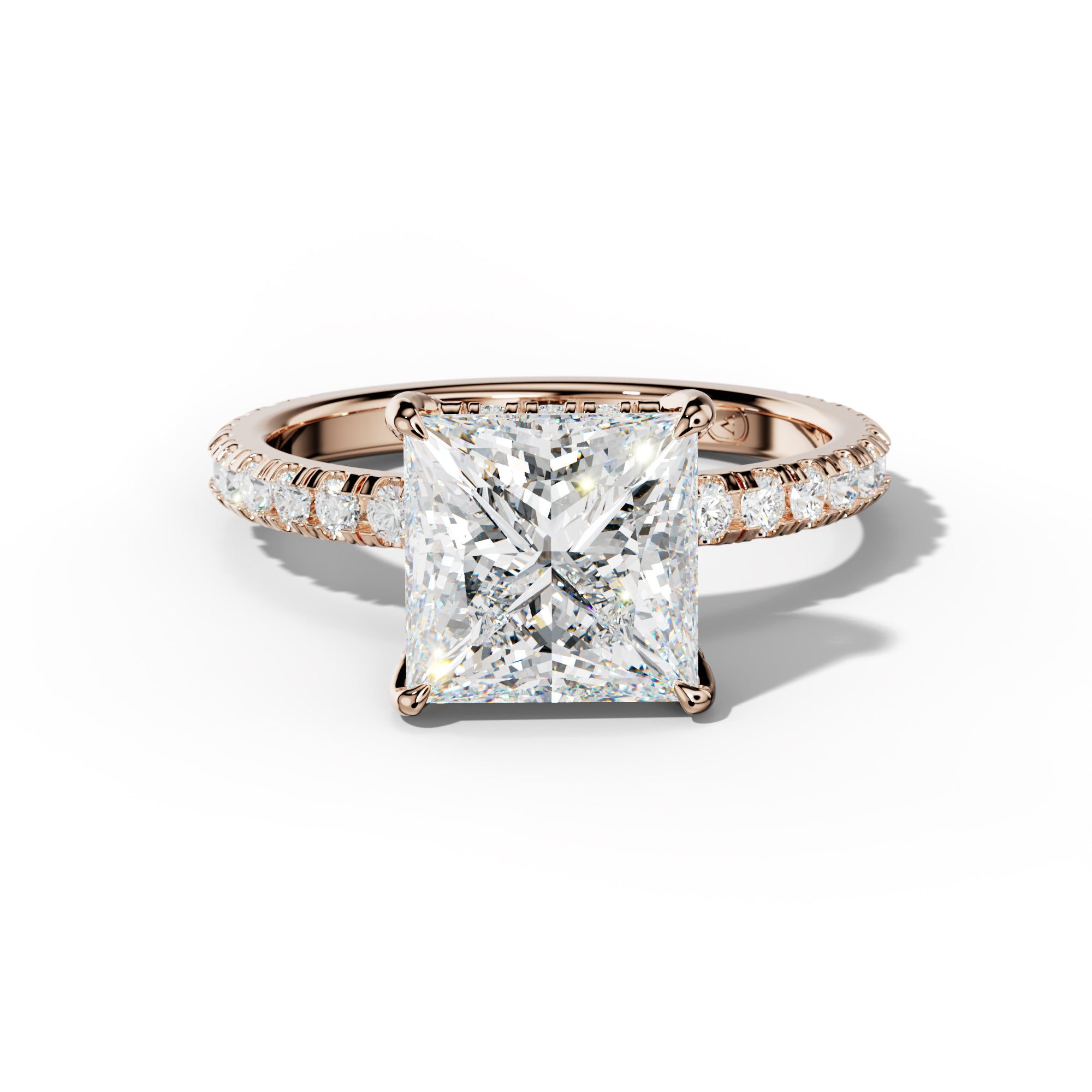 Juliet Princess Cut Engagement Ring