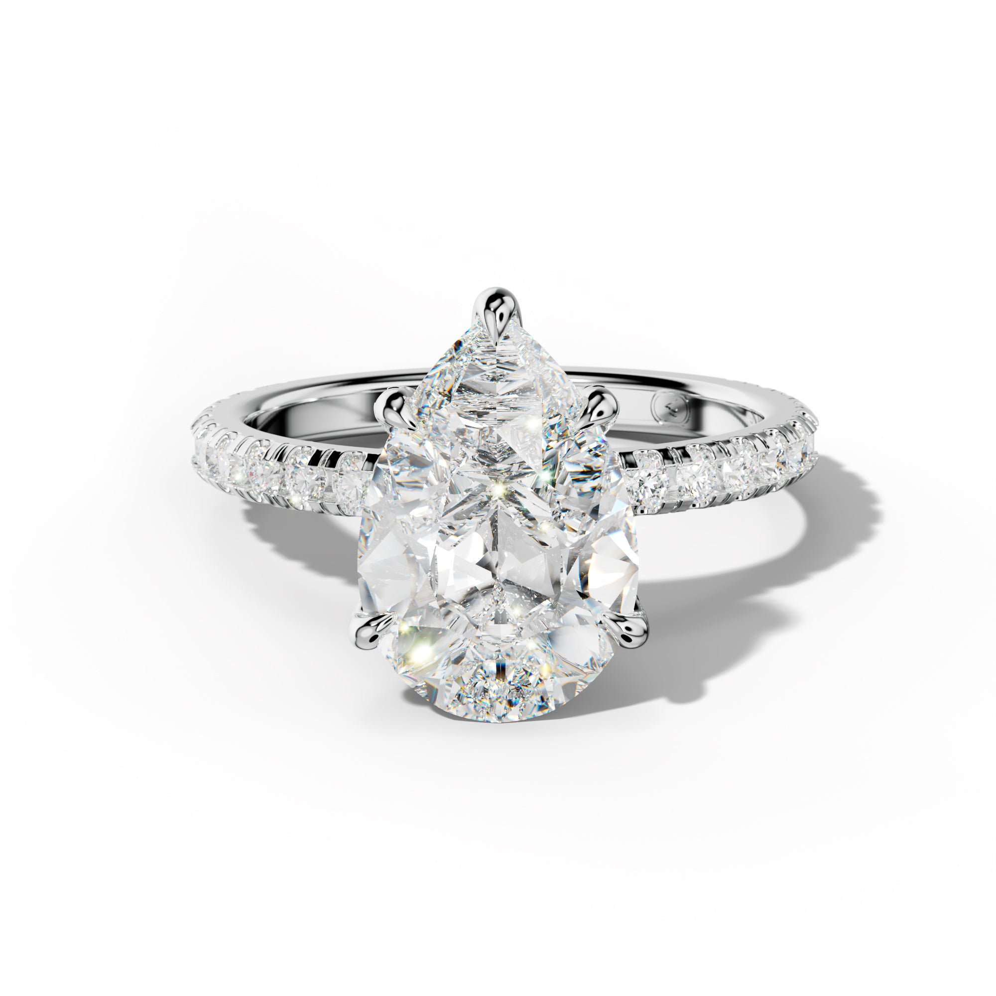 Lucy Pear Shape Engagement Ring