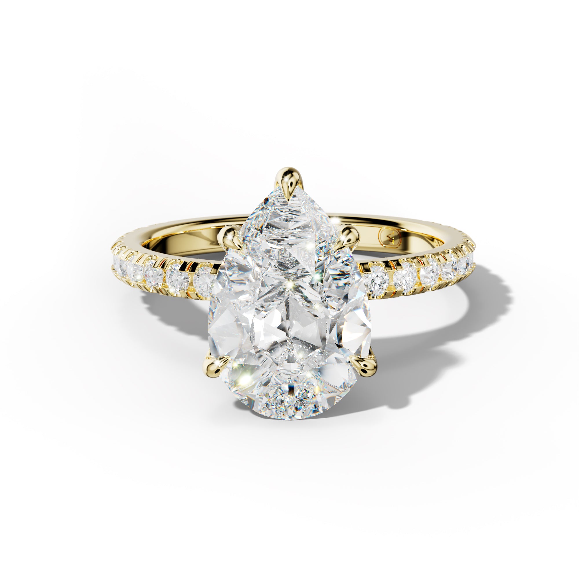 Lucy Pear Shape Engagement Ring