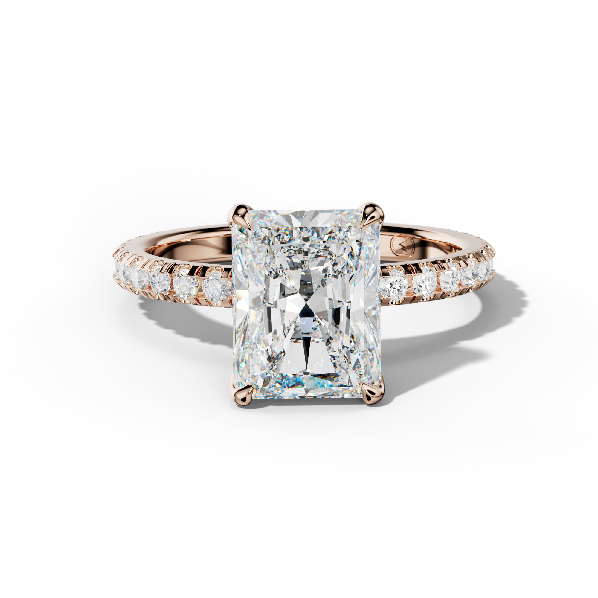 Lucy Radiant Cut Engagement Ring