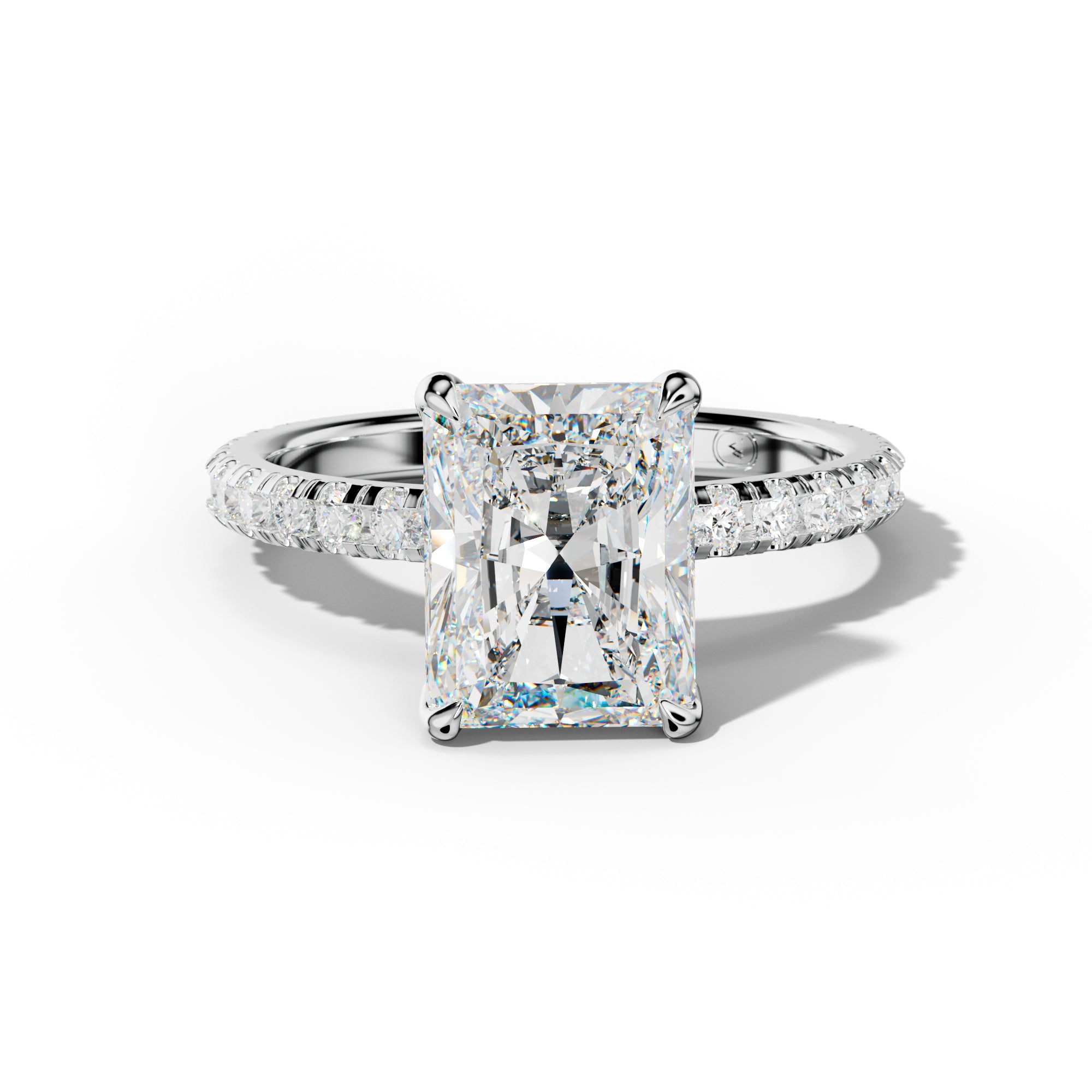 Lucy Radiant Cut Engagement Ring