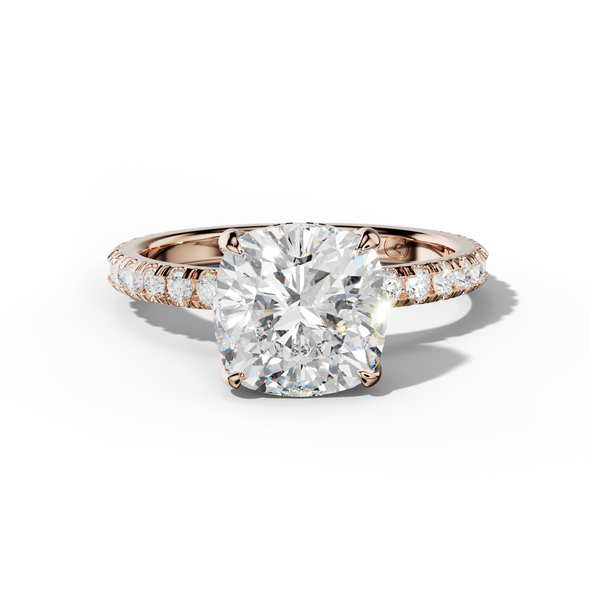 Juliet Cushion Cut Engagement Ring