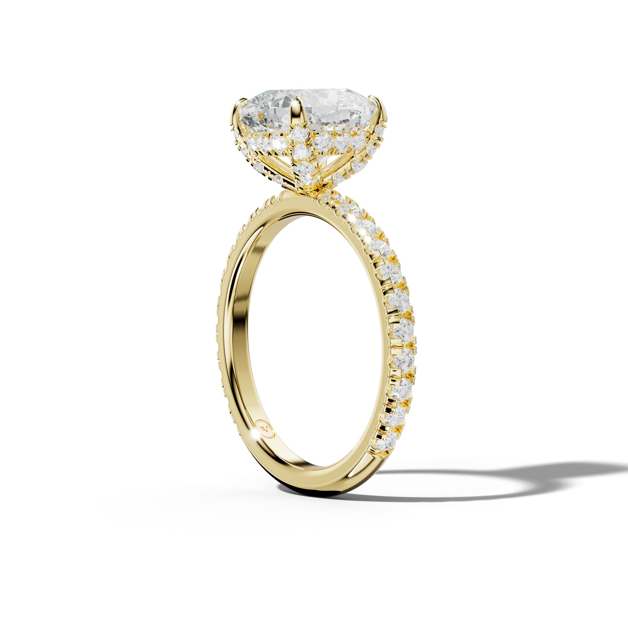 Juliet Cushion Cut Engagement Ring
