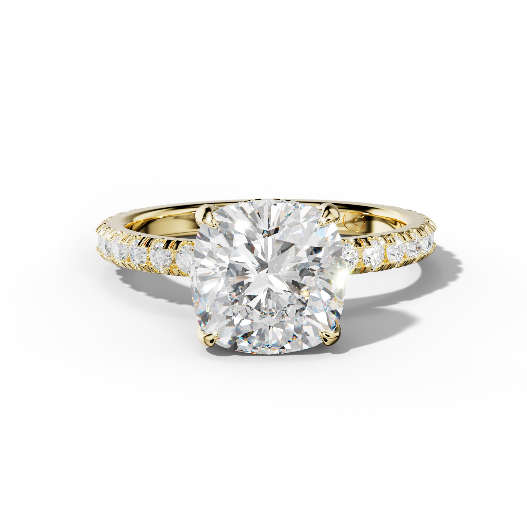 Juliet Cushion Cut Engagement Ring