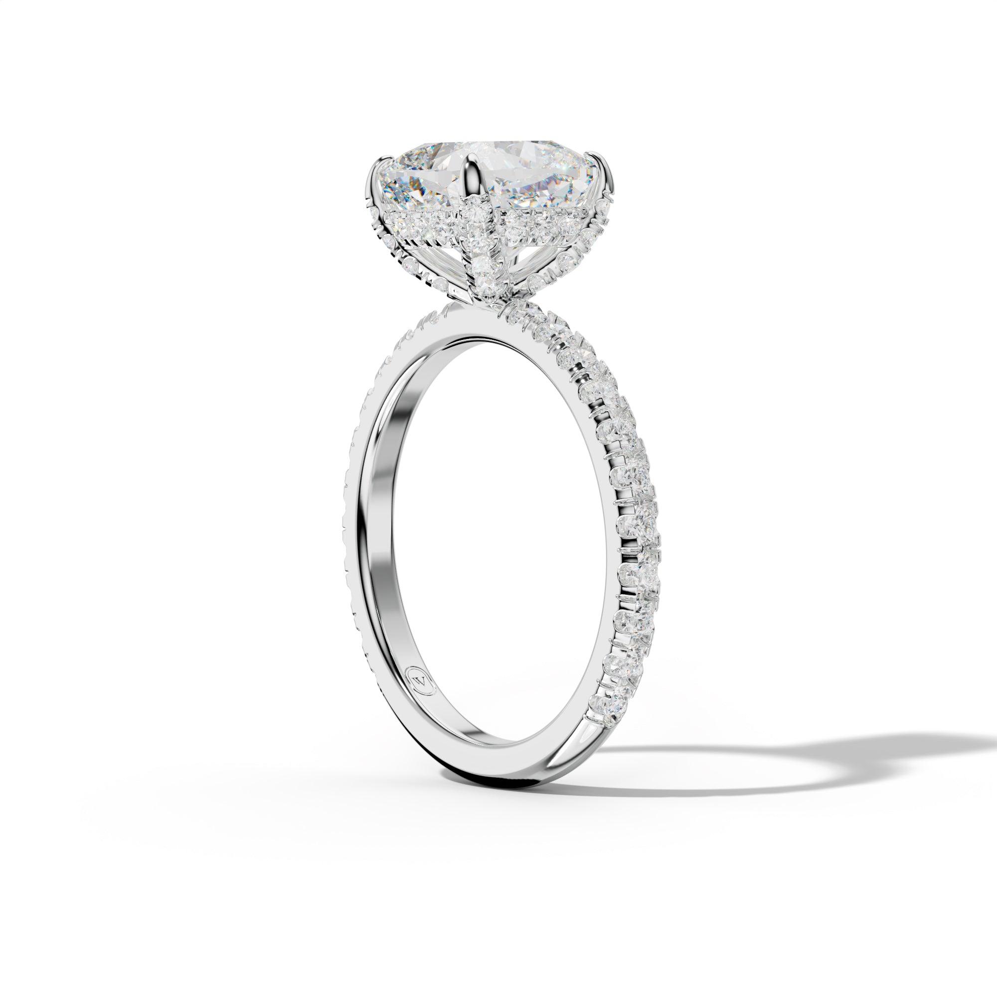 Juliet Cushion Cut Engagement Ring