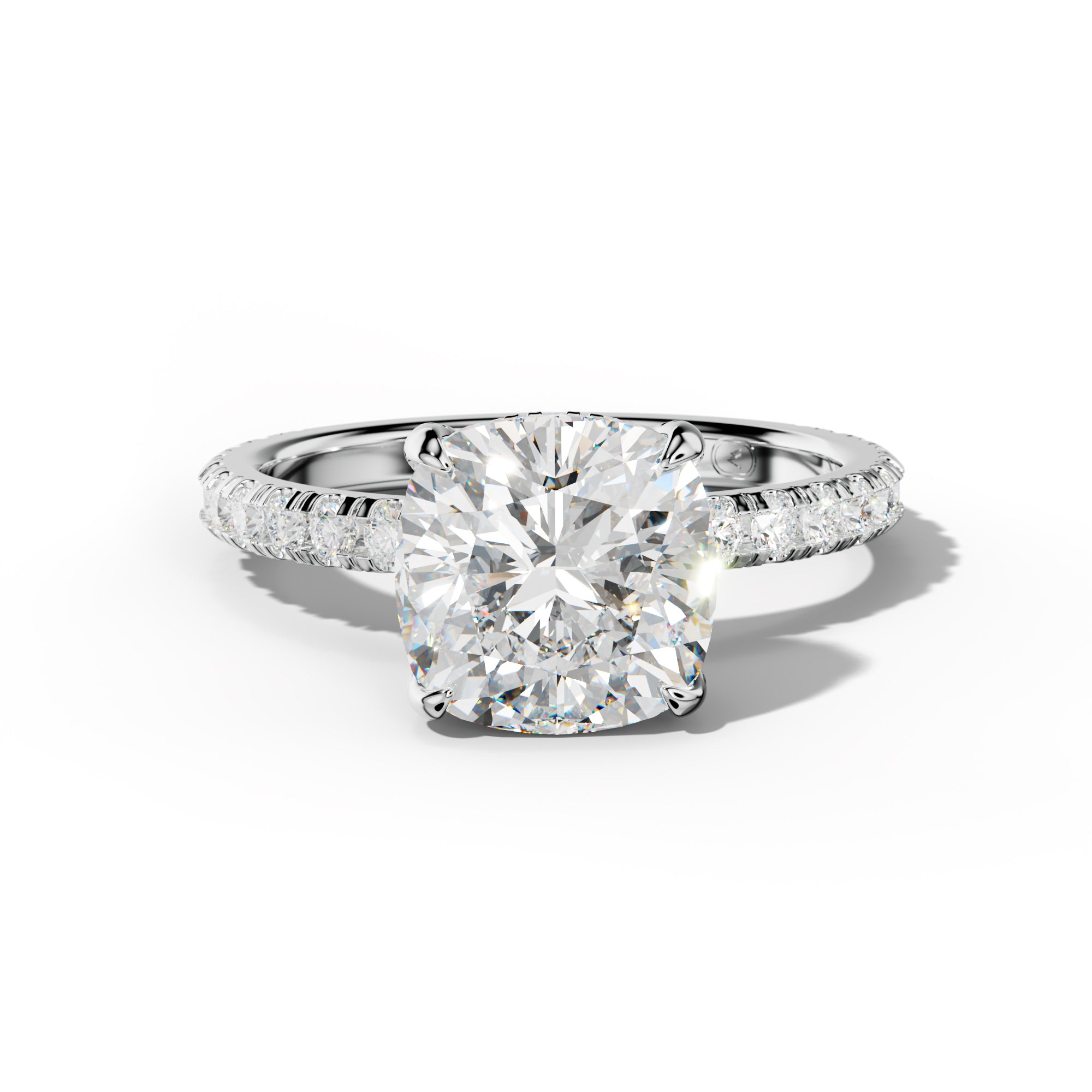 Juliet Cushion Cut Engagement Ring