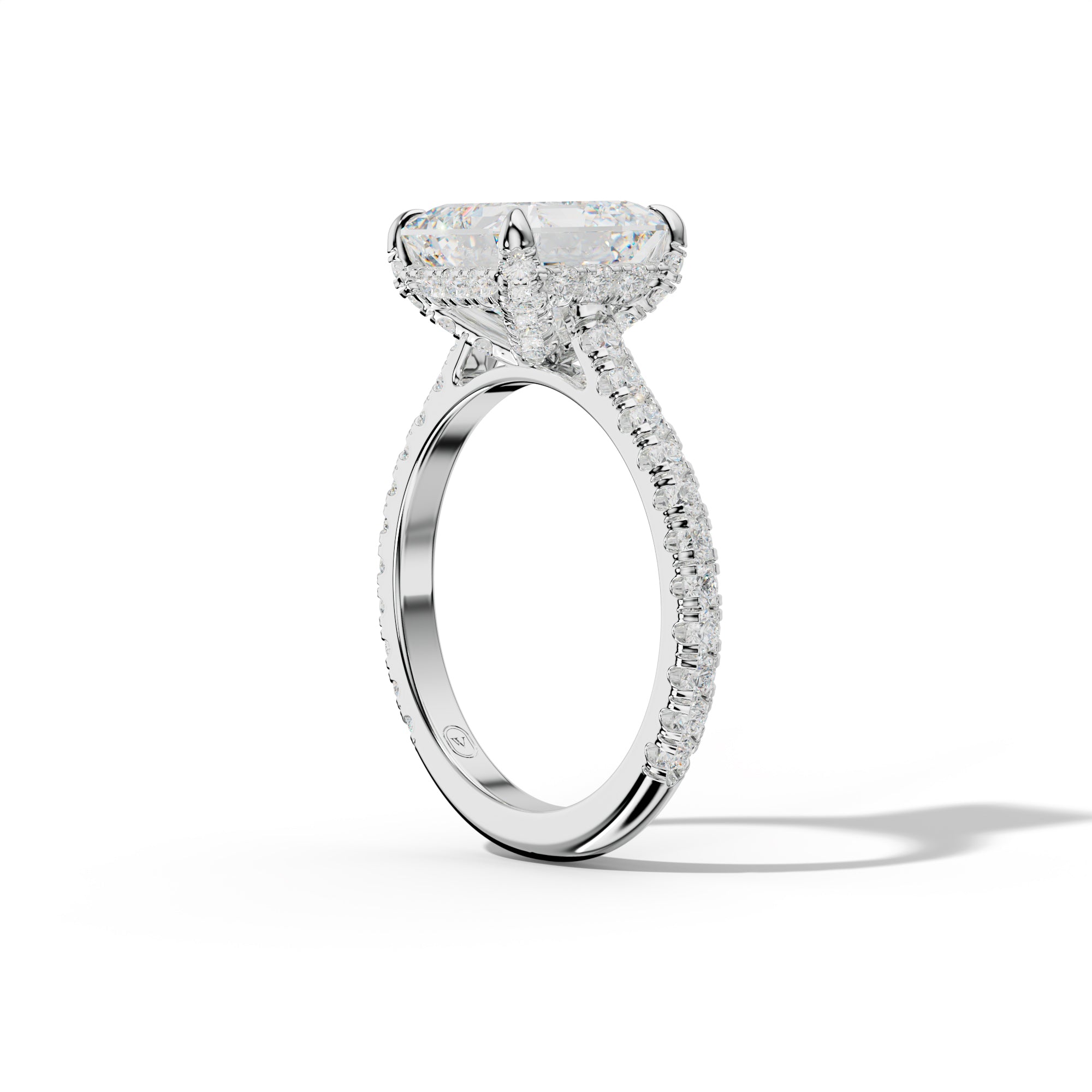Stella Asscher Cut Engagement Ring