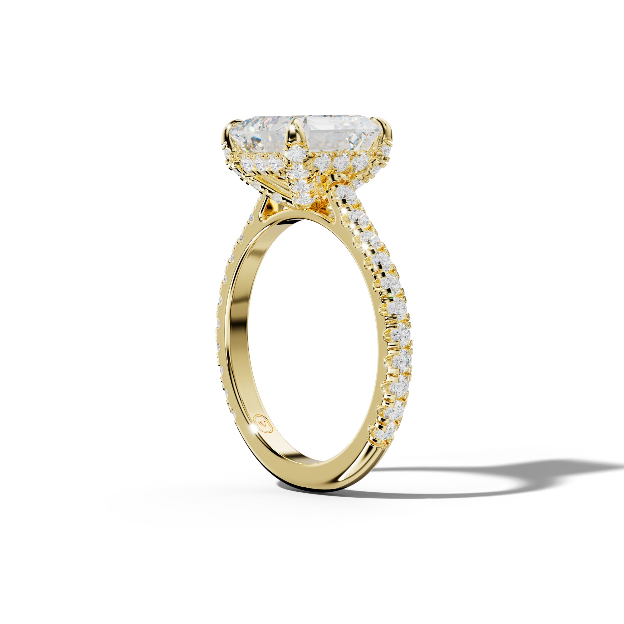 Stella Asscher Cut Engagement Ring