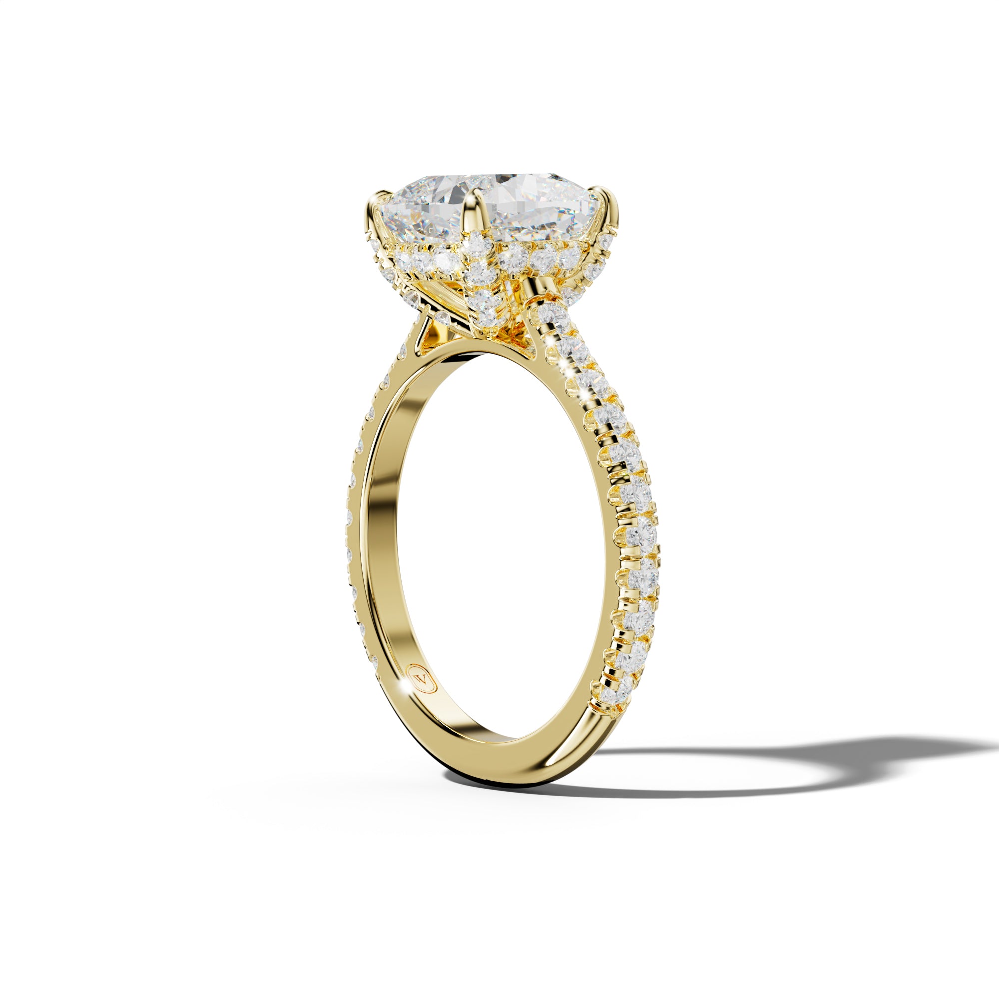 Stella Cushion Cut Engagement Ring