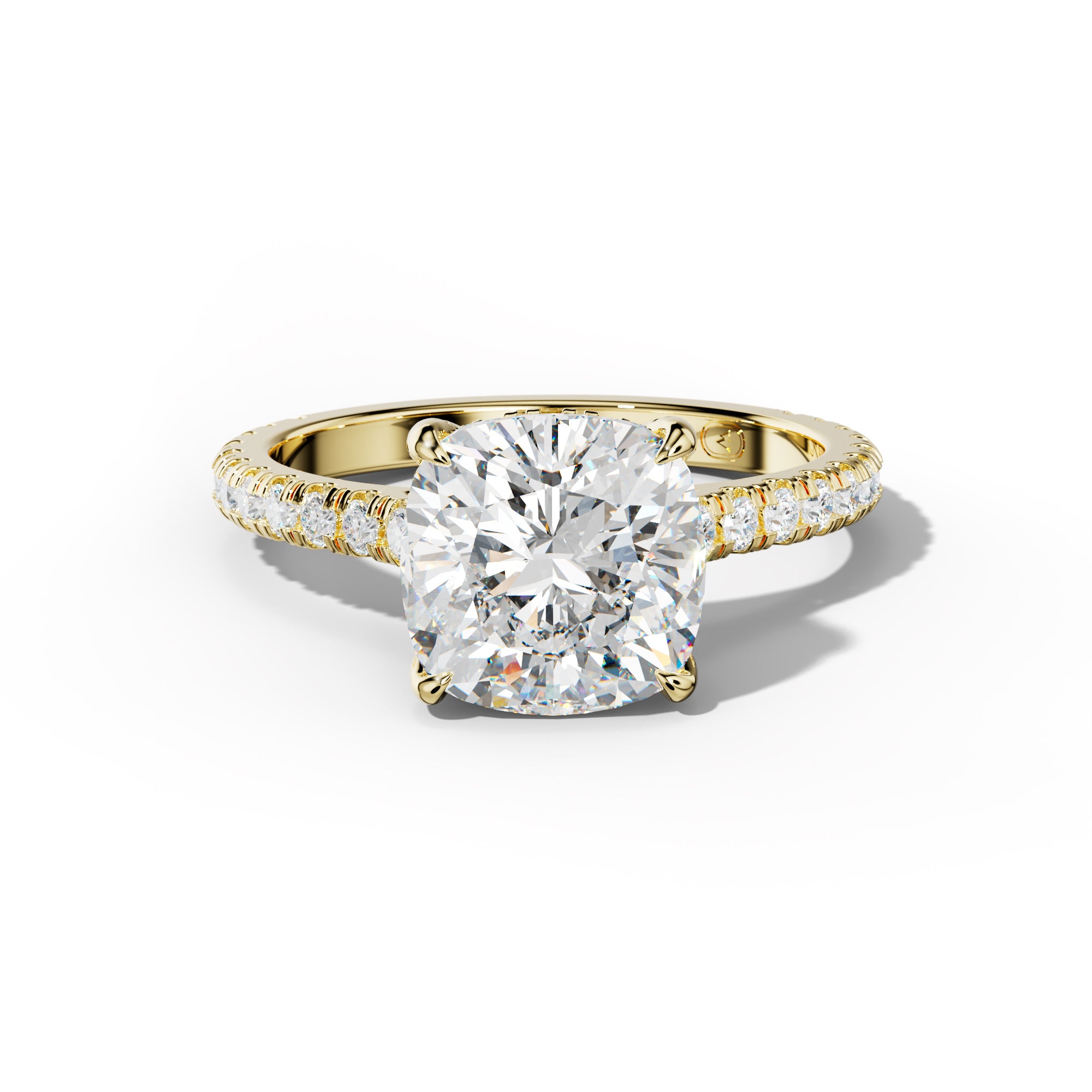 Stella Cushion Cut Engagement Ring