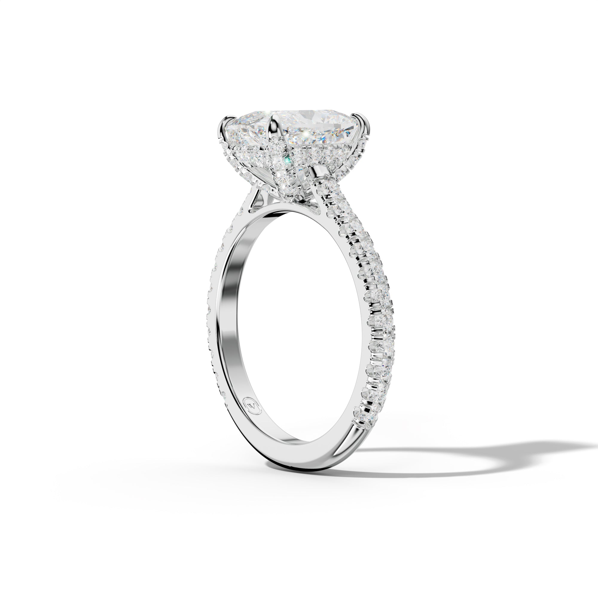 Stella Elongated Cushion Cut Engagement Ring