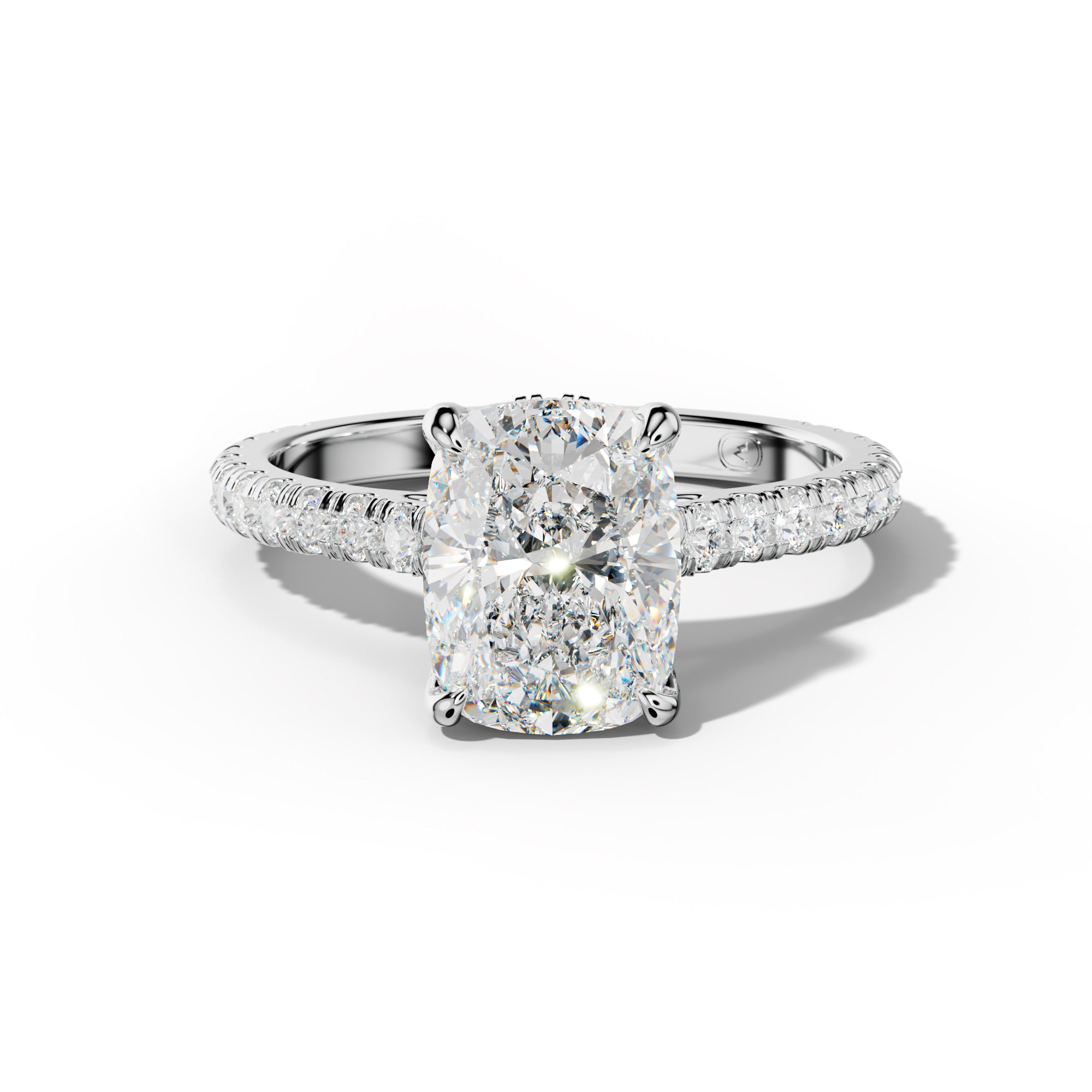 Stella Elongated Cushion Cut Engagement Ring