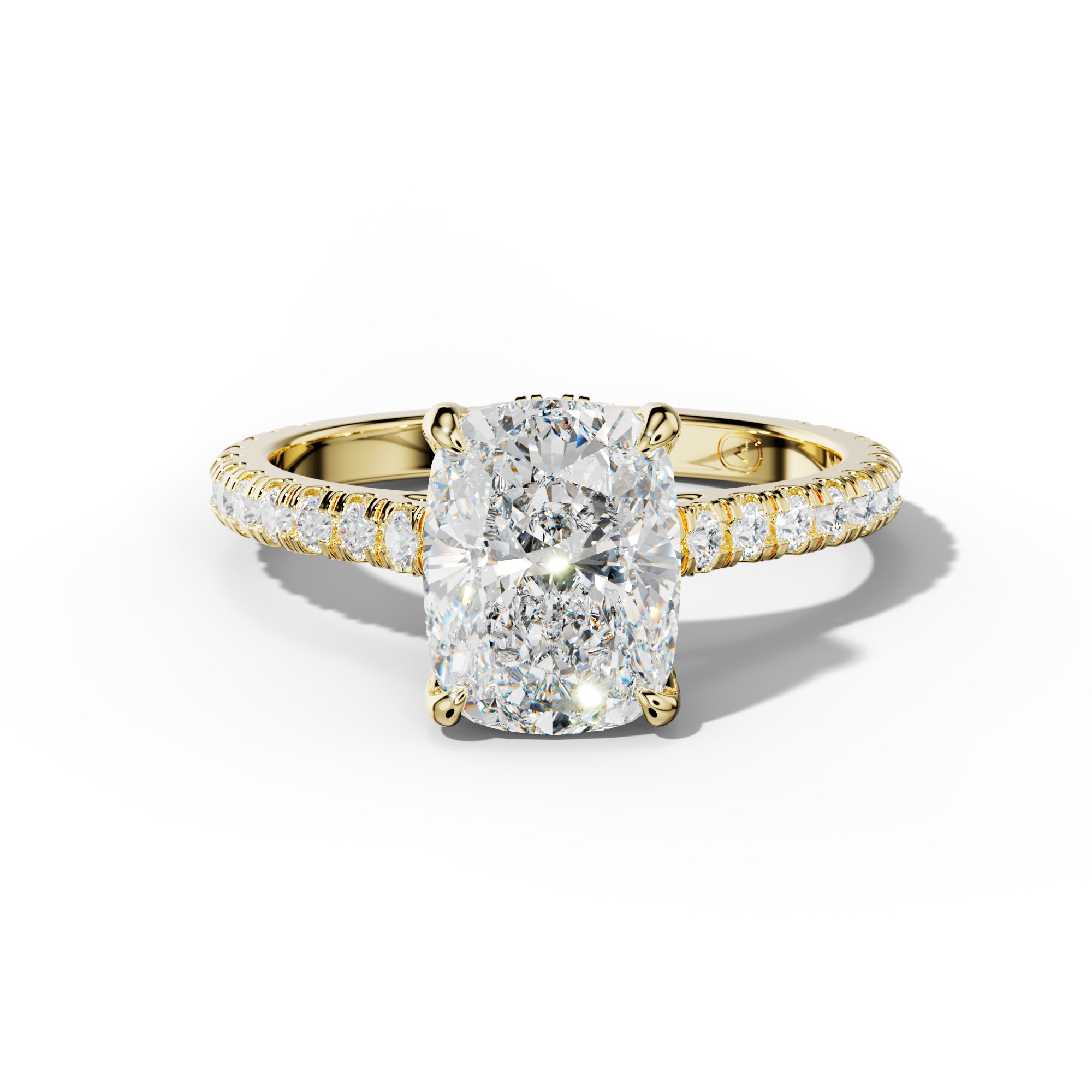 Stella Elongated Cushion Cut Engagement Ring