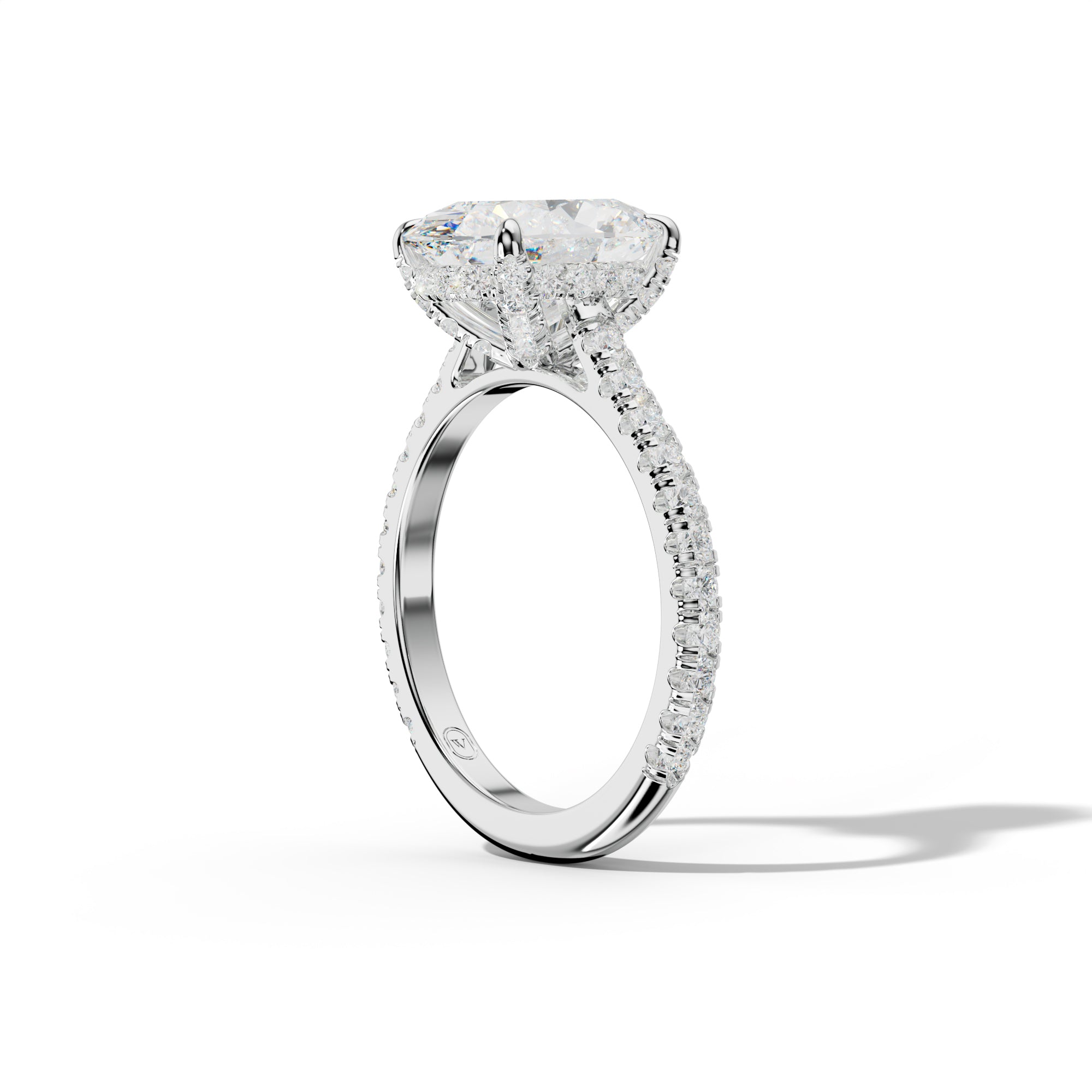 Stella Oval Diamond Engagement Ring