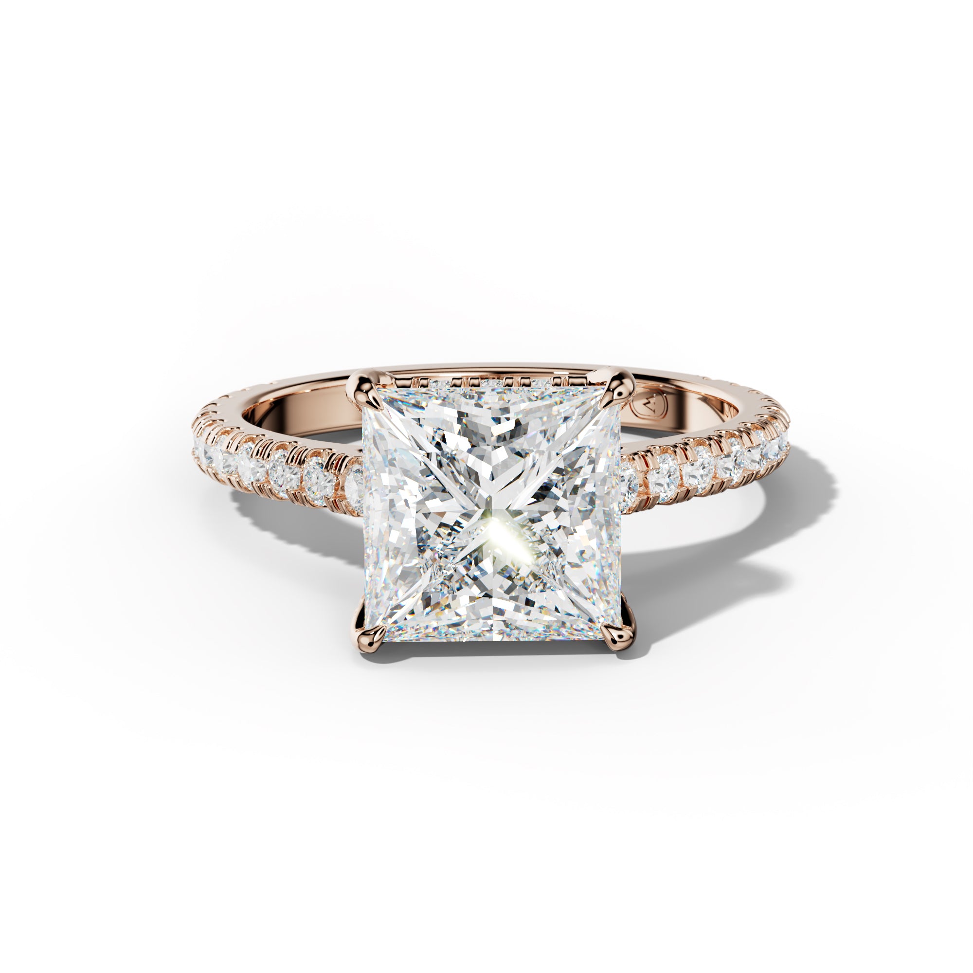 Stella Princess Cut Engagement Ring